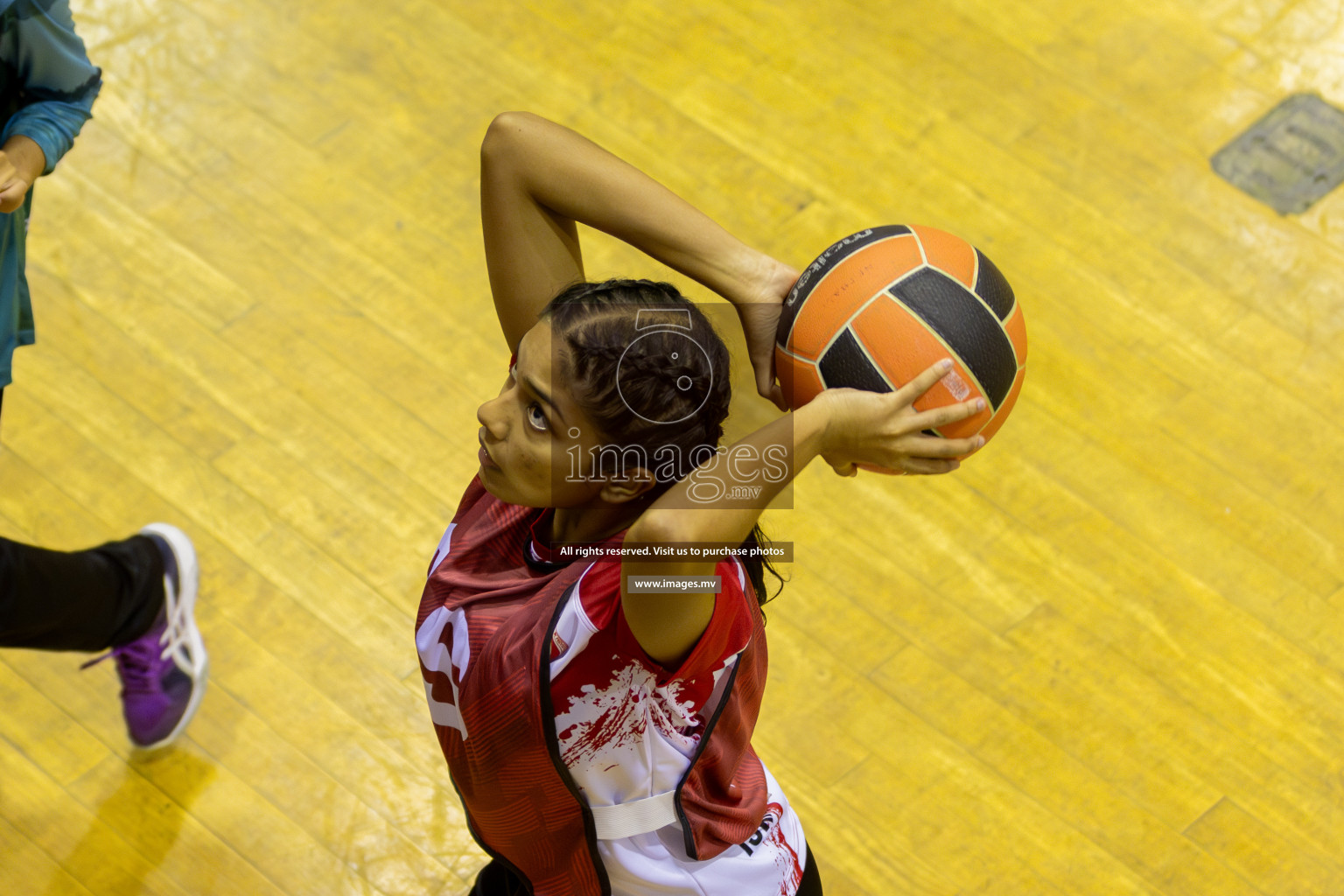 Day3 of 24th Interschool Netball Tournament 2023 was held in Social Center, Male', Maldives on 29th October 2023. Photos: Nausham Waheed, Mohamed Mahfooz Moosa / images.mv