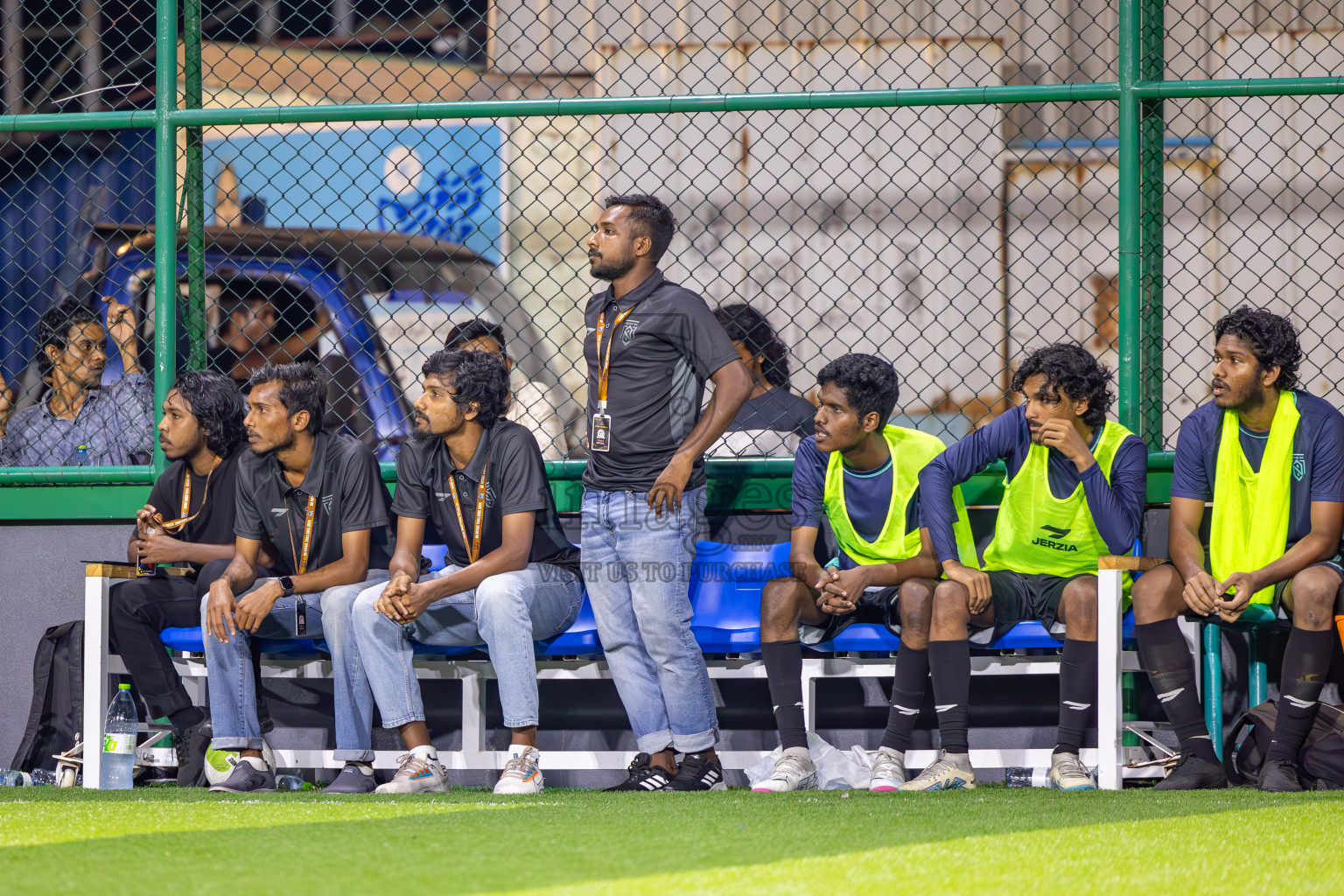 Nova SC vs Anakee SC in Day 9 of BG Futsal Challenge 2024 was held on Wednesday, 20th March 2024, in Male', Maldives
Photos: Ismail Thoriq / images.mv