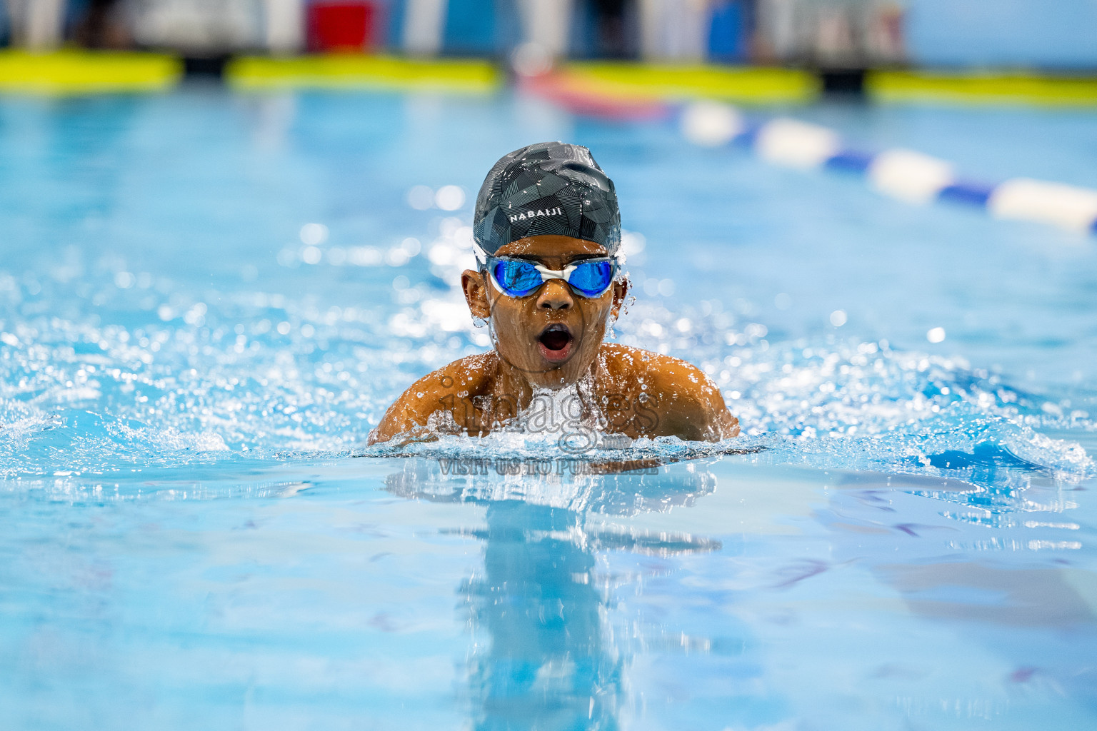 Day 5 of BML 21st Interschool Swimming Competition 2025 was held in Hulhumale' Swimming Pool, Hulhumale', Maldives on Wednesday, 15th October 2025. 
Photos: Hassan Simah / images.mv