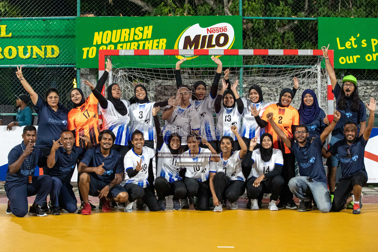 Final of Milo 6th Inter Office Handball Tournament 2022 - Photos by Nausham Waheed & Hassan Simah