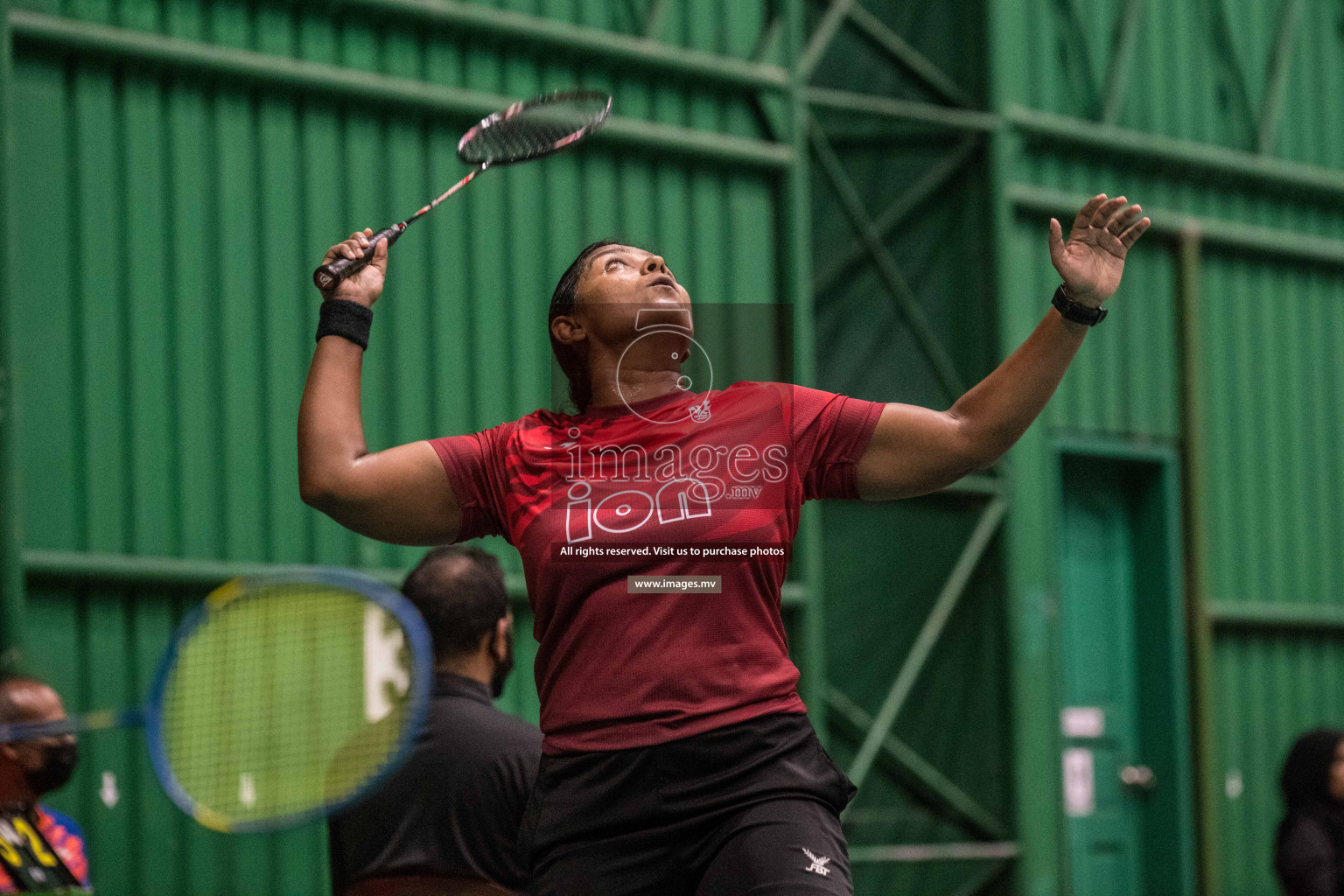 Day 5 of Badminton association mixed group championship 2021 held in Male', Maldives Photos by Nausham Waheed