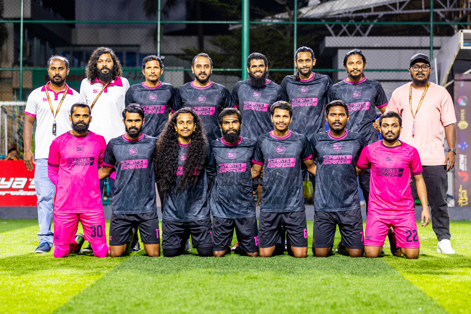 FC Calms Blue vs JJ Sports Club in Day 1 of Quarter Finals of BG Futsal Challenge 2024 was held on Friday , 29th March 2024, in Male', Maldives Photos: Nausham Waheed / images.mv