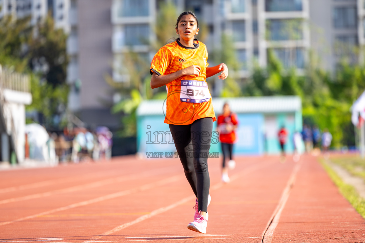 Day 4 of MWSC Interschool Athletics Championships 2024 held in Hulhumale Running Track, Hulhumale, Maldives on Tuesday, 12th November 2024. Photos by: Raaif Yoosuf / Images.mv