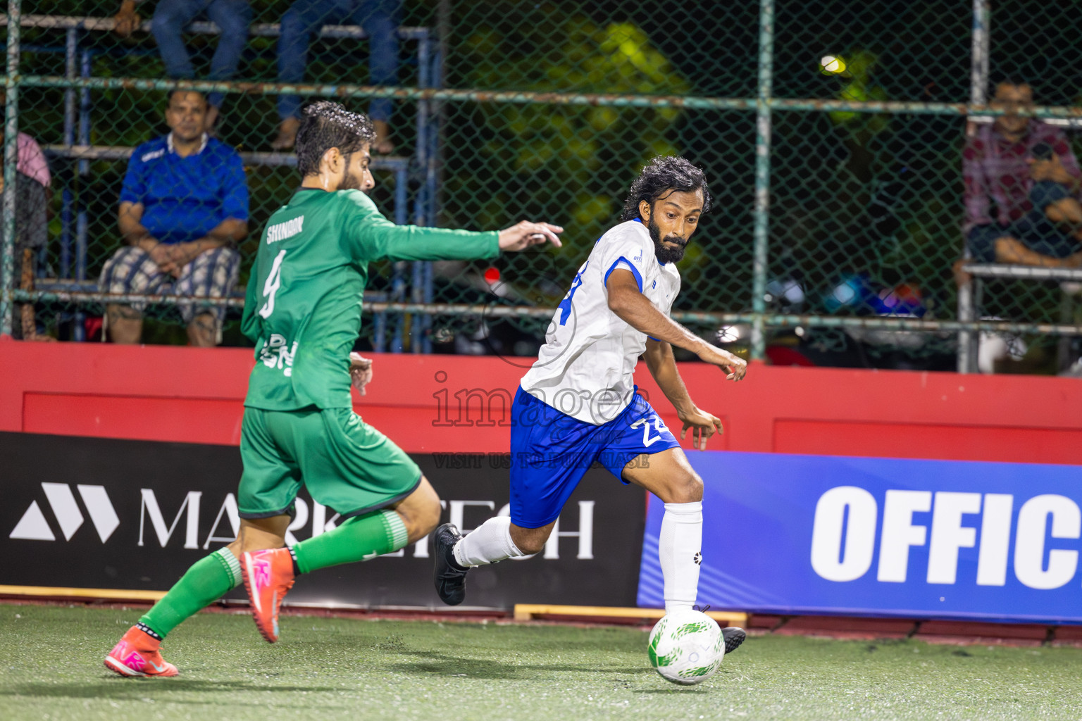 Fenaka vs MIB in Day 6 of Office League 2025 was held on Monday, 21st April 2025 in Hulhumale', Maldives. Photos: Ismail Thoriq / images.mv
