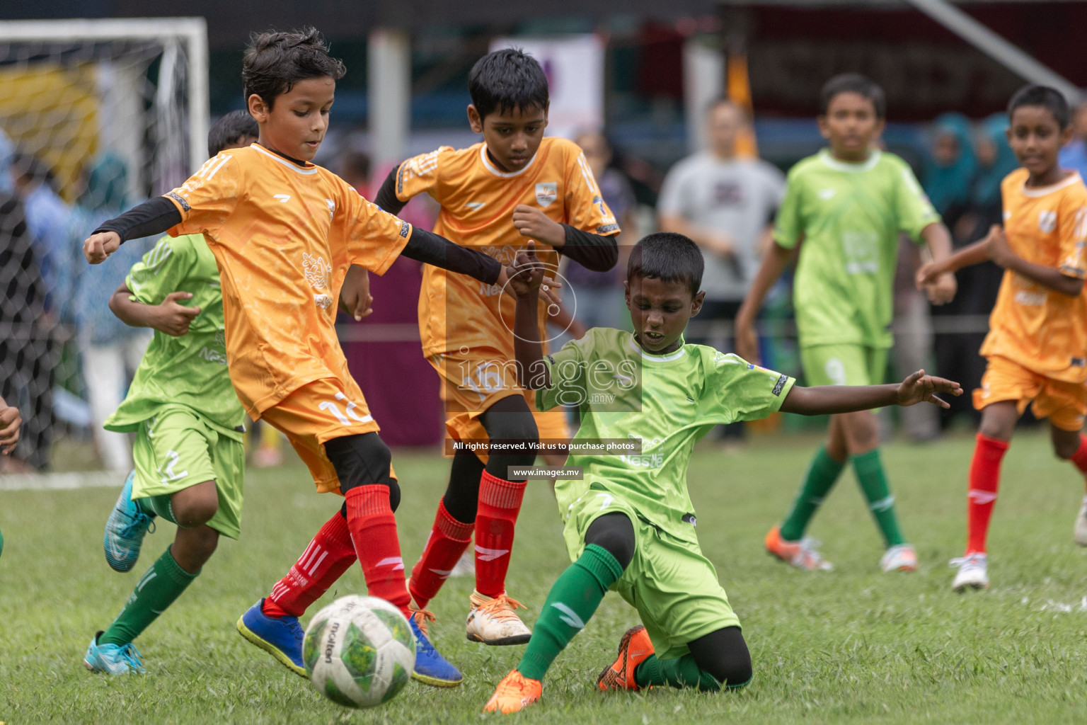 Day 1 of Nestle kids football fiesta, held in Henveyru Football Stadium, Male', Maldives on Wednesday, 11th October 2023 Photos: Shut Abdul Sattar/ Images.mv