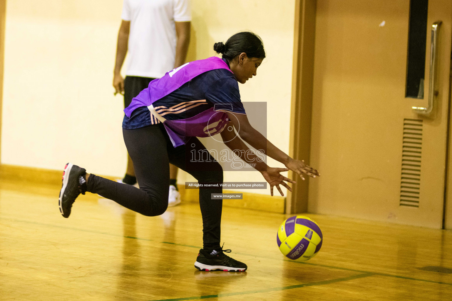 Kulhudhuffushi Youth & R.C vs Shining Star Sports Club in the Semi Finals of Milo National Netball Tournament 2021 held on 3 December 2021 in Male', Maldives, photos by Maanish