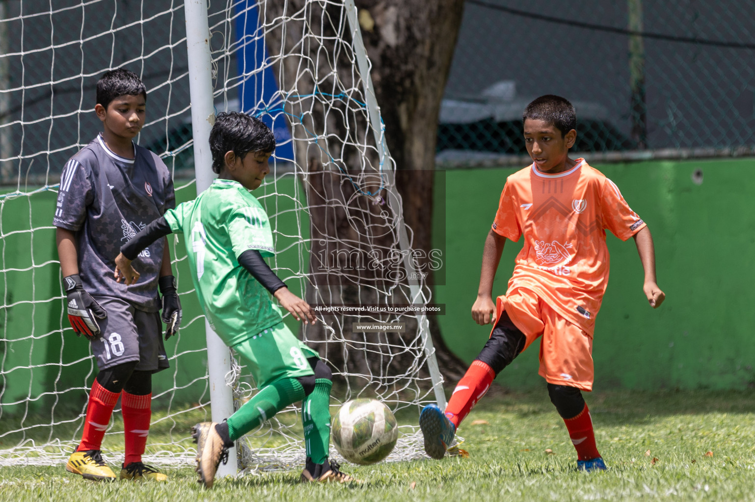 Day 1 of Nestle kids football fiesta, held in Henveyru Football Stadium, Male', Maldives on Wednesday, 11th October 2023 Photos: Shut Abdul Sattar/ Images.mv