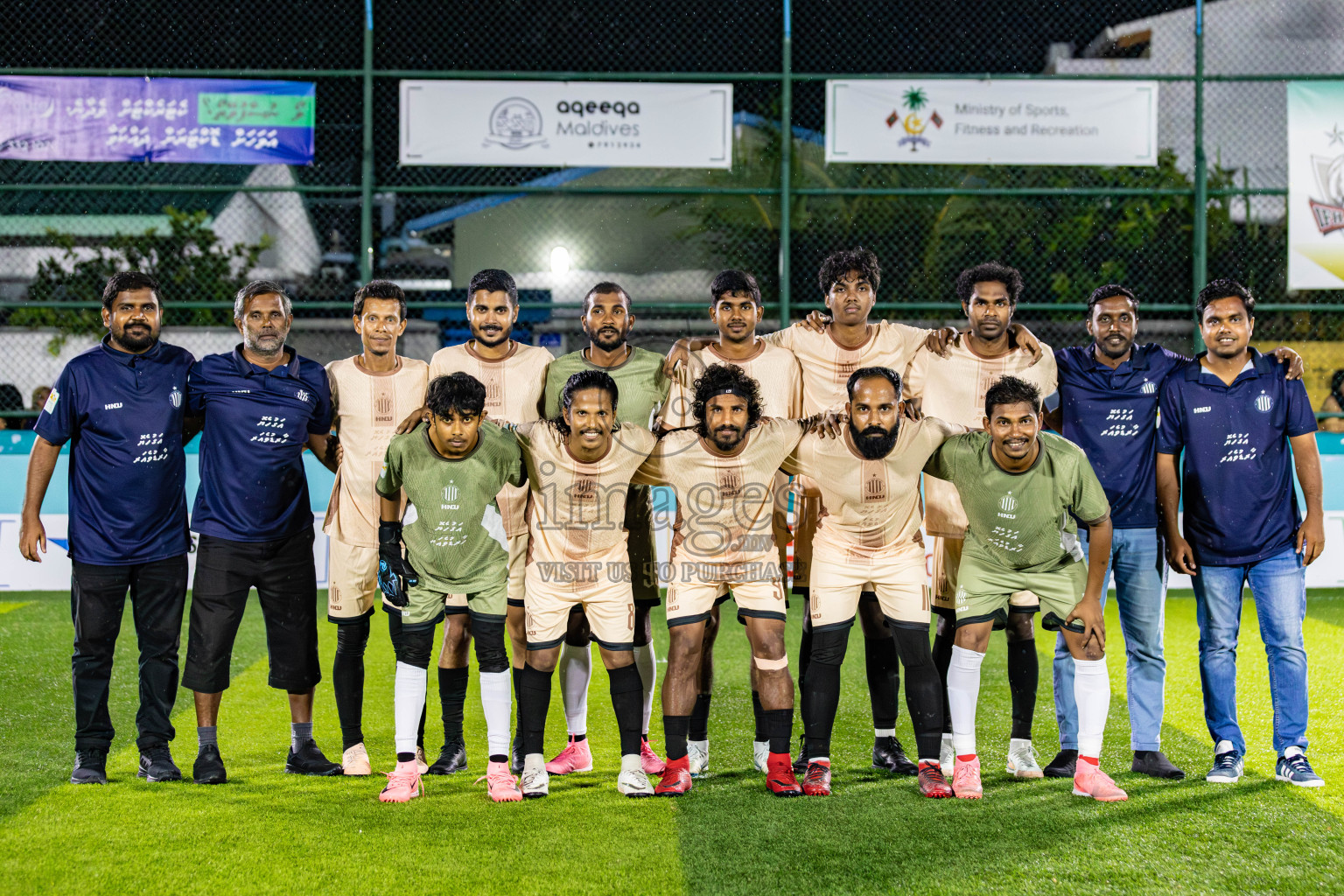 The Dee Ess Kay vs Dee Cee Jay Sc in Day 3 of Laamehi Dhiggaru Ekuveri Futsal Challenge 2025 was held on Saturday, 26th July 2025, at Dhiggaru Futsal Ground, Dhiggaru, Maldives Photos: Areef Adam / images.mv