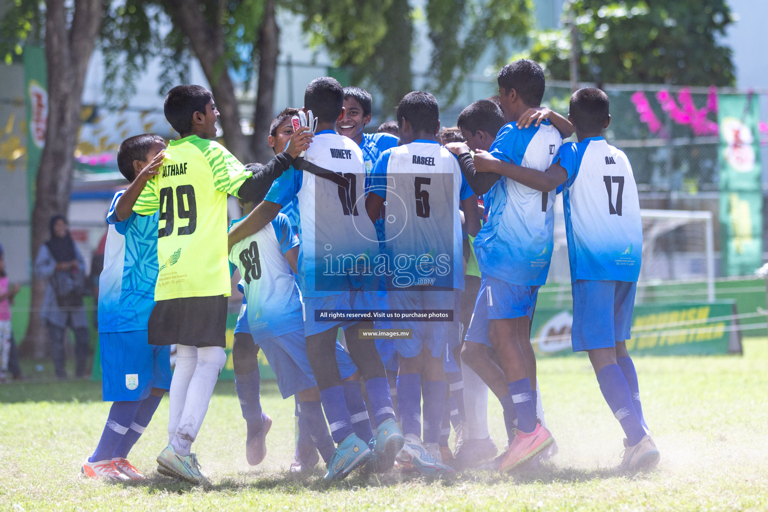 Day 2 of MILO Academy Championship 2023 (U12) was held in Henveiru Football Grounds, Male', Maldives, on Saturday, 19th August 2023. Photos: Nausham Waheedh / images.mv