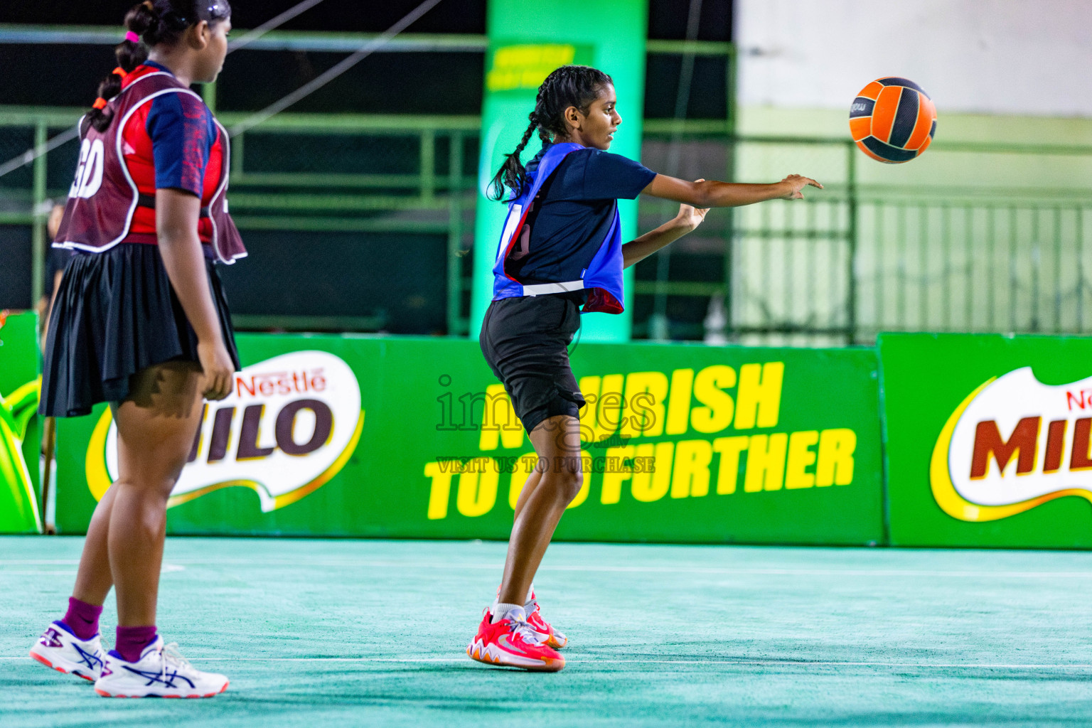 Final of MILO 3x3 Netball Challenge 2024 was held in Ekuveni Netball Court at Male', Maldives on Thursday, 20th March 2024. Photos: Nausham Waheed / images.mv