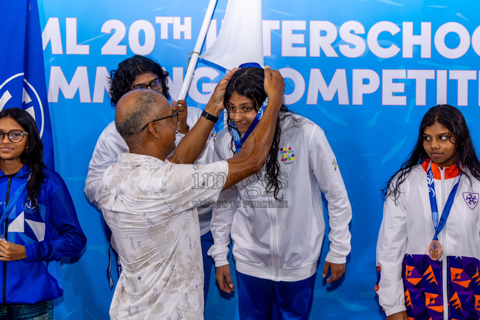 Day 5 of 20th Inter-school Swimming Competition 2024 held in Hulhumale', Maldives on Wednesday, 16th October 2024. Photos: Nausham Waheed / images.mv