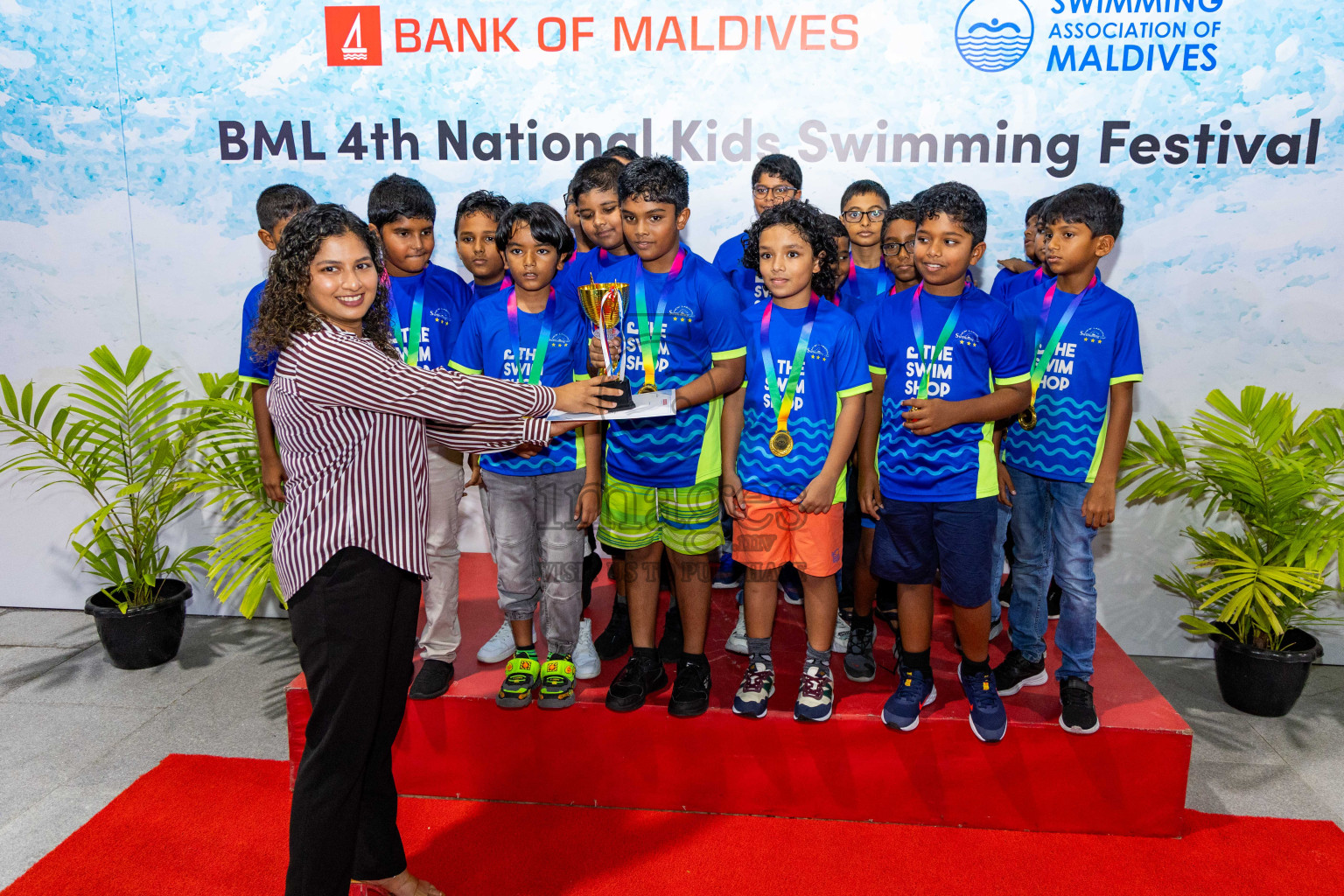 Closing Ceremony of 4th National Kids Swimming Festival 2023 on 9th December 2023, held in Hulhumale', Maldives Photos: Nausham Waheed / Images.mv