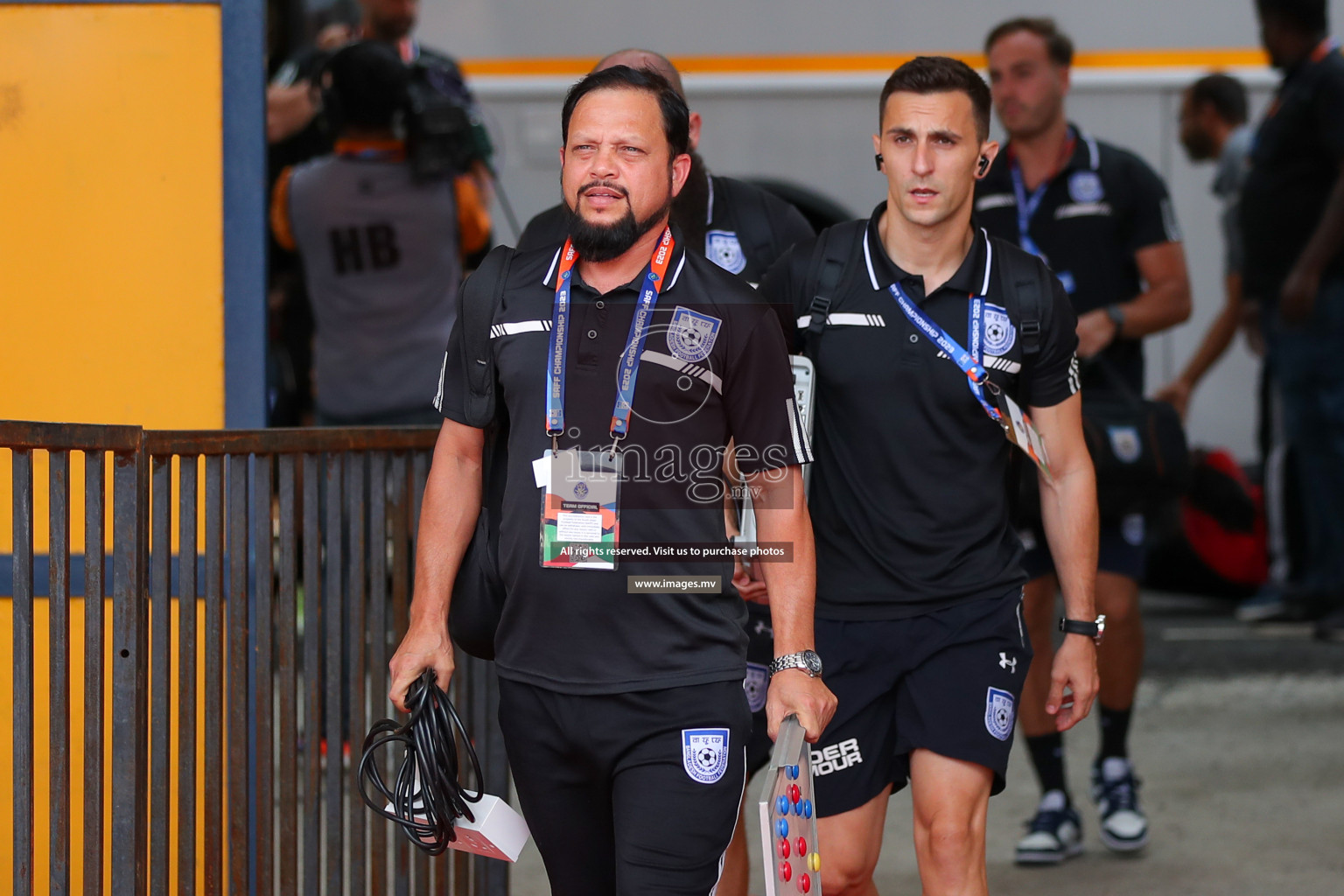 Kuwait vs Bangladesh in the Semi-final of SAFF Championship 2023 held in Sree Kanteerava Stadium, Bengaluru, India, on Saturday, 1st July 2023. Photos: Nausham Waheed, Hassan Simah / images.mv