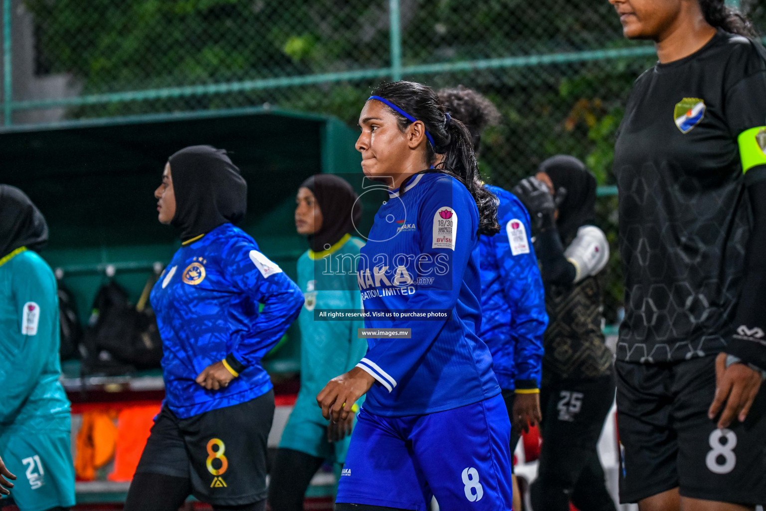 Opening of Eighteen Thirty Women's Futsal Fiesta 2022 was held in Hulhumale', Maldives on Saturday, 8th October 2022. Photos: Nausham Waheed / images.mv