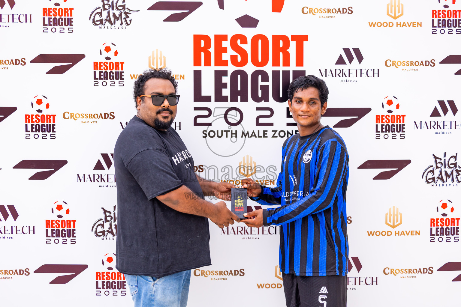 Kandooma vs Waldorf in Resort League 2025 (South Male Zone) day 8 was held on Sunday, 5th October 2025 in Crossroads's Maldives, Photos: Nausham Waheed / images.mv