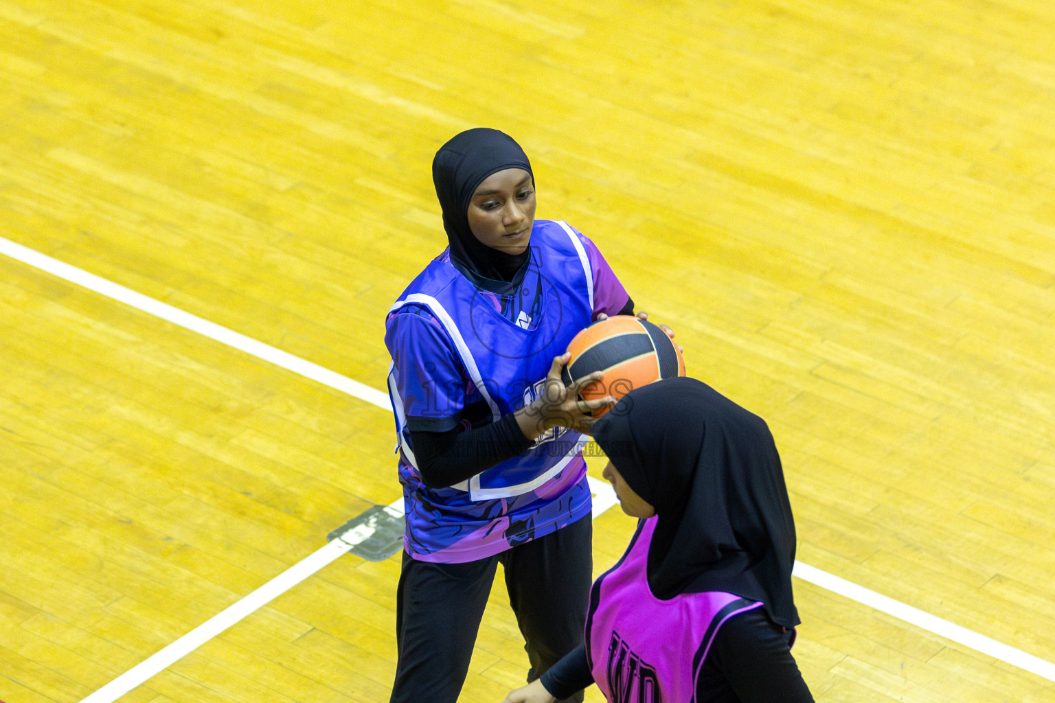 Day 3 of 21st National Netball Tournament was held in Social Canter at Male', Maldives on Friday, 10th May 2024. Photos: Mohamed Mahfooz Moosa / images.mv