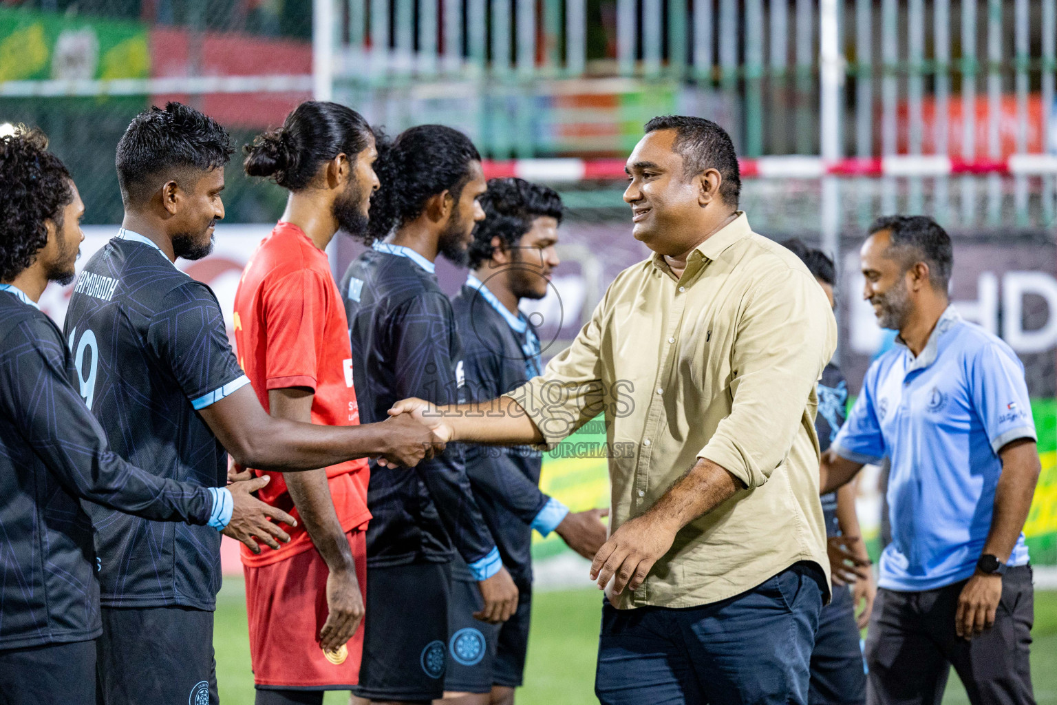 CLUB TTS vs Baros Maldives in Club Maldives Cup 2024 held in Rehendi Futsal Ground, Hulhumale', Maldives on Monday, 23rd September 2024. 
Photos: Hassan Simah / images.mv