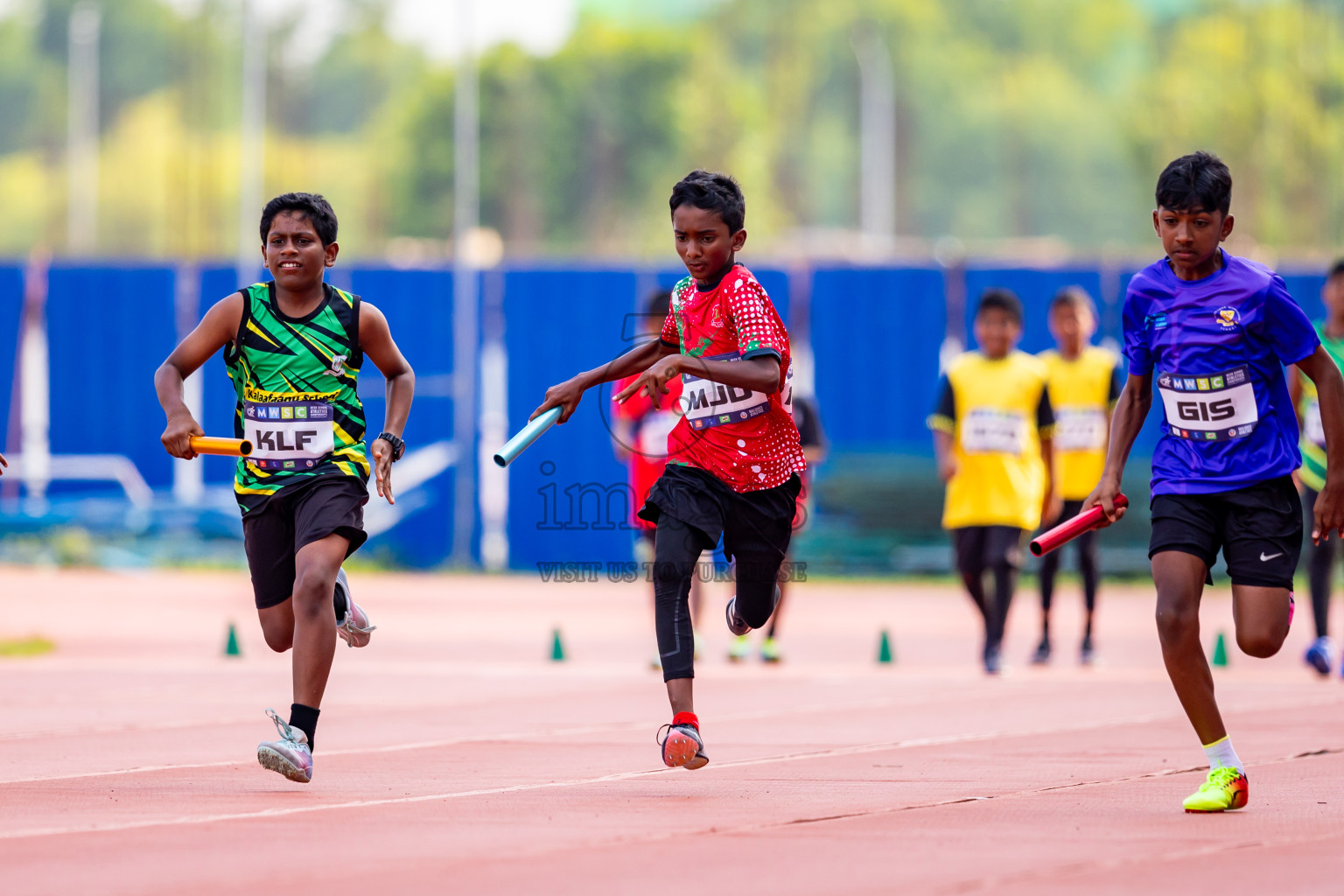 Day 5 of MWSC Interschool Athletics Championships 2024 held in Hulhumale Running Track, Hulhumale, Maldives on Wednesday, 13th November 2024. Photos by: Nausham Waheed / Images.mv