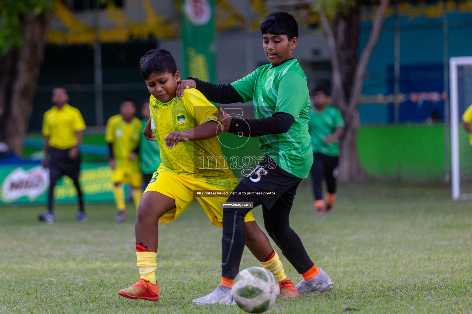 Day 1 of MILO Academy Championship 2023 (U12) was held in Henveiru Football Grounds, Male', Maldives, on Friday, 18th August 2023. 
Photos: Shuu Abdul Sattar / images.mv