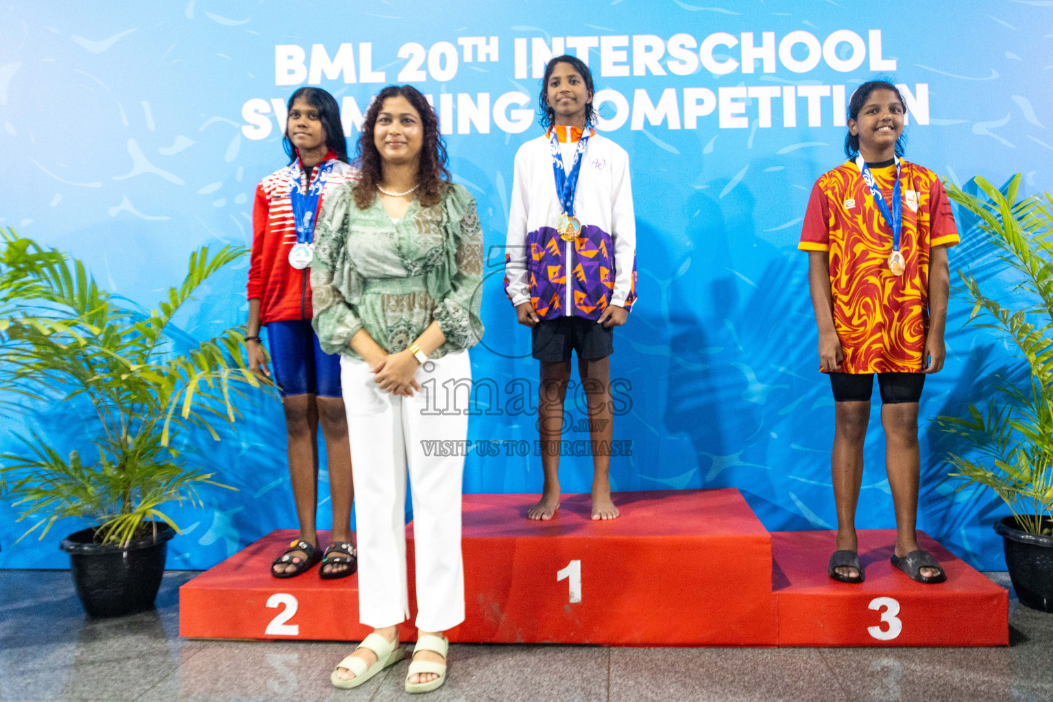 Day 4 of 20th Inter-school Swimming Competition 2024 held in Hulhumale', Maldives on Tuesday, 15th October 2024. Photos: Ismail Thoriq / images.mv