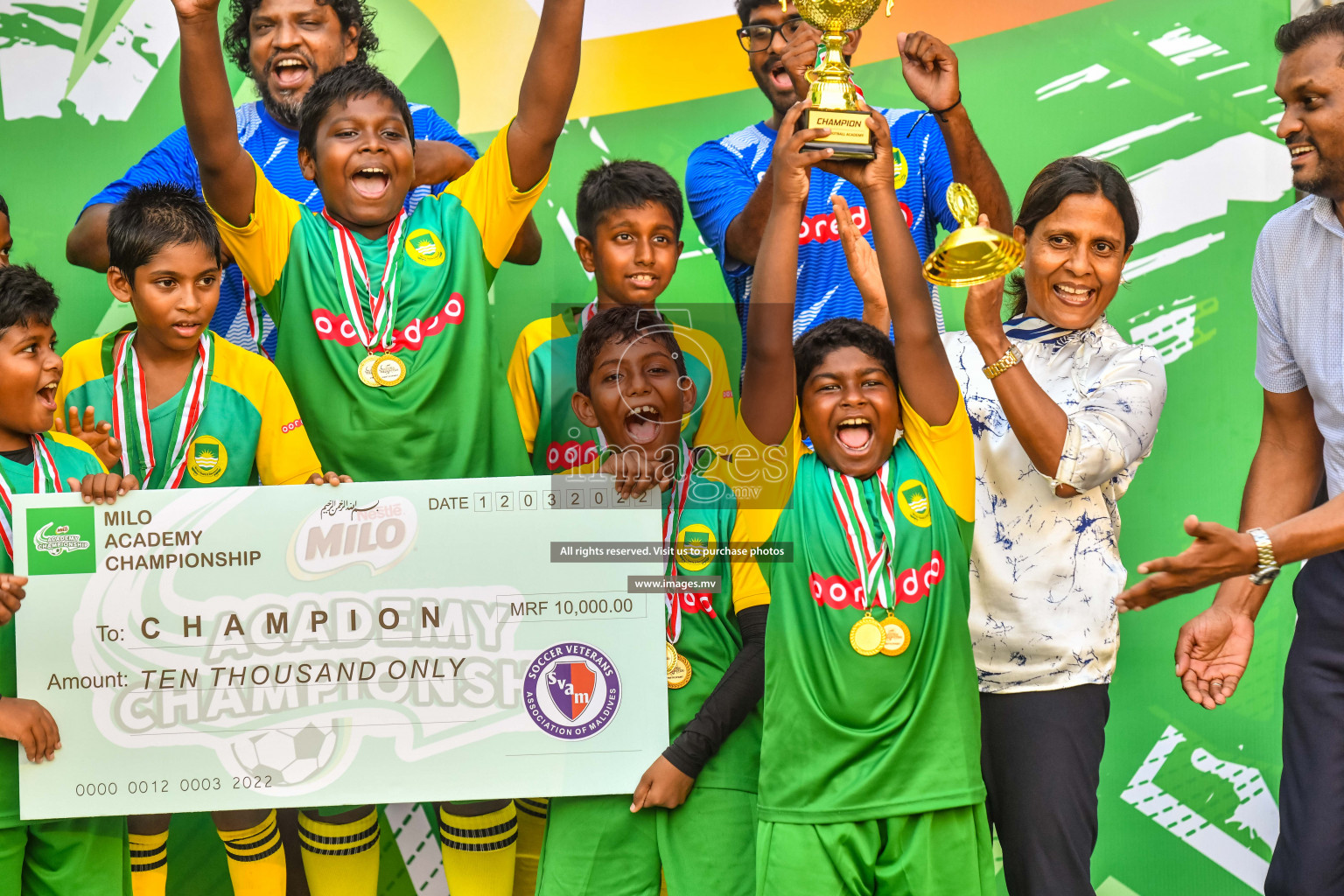 Day 2 of MILO Academy Championship 2022 held in Male' Maldives on Friday, 11th March 2021. Photos by: Nausham Waheed