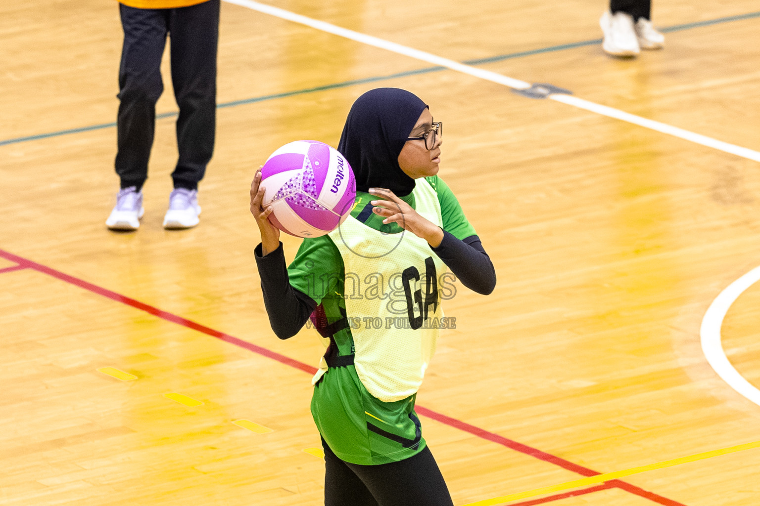 C. Green Streets vs Youth United SC A in Day 3 of 24th Milo Netball Association Championship held in Social Center at Male', Maldives on Wednesday, 3rd September 2025. Photos: Mohamed MahfoozMoosa / images.mv