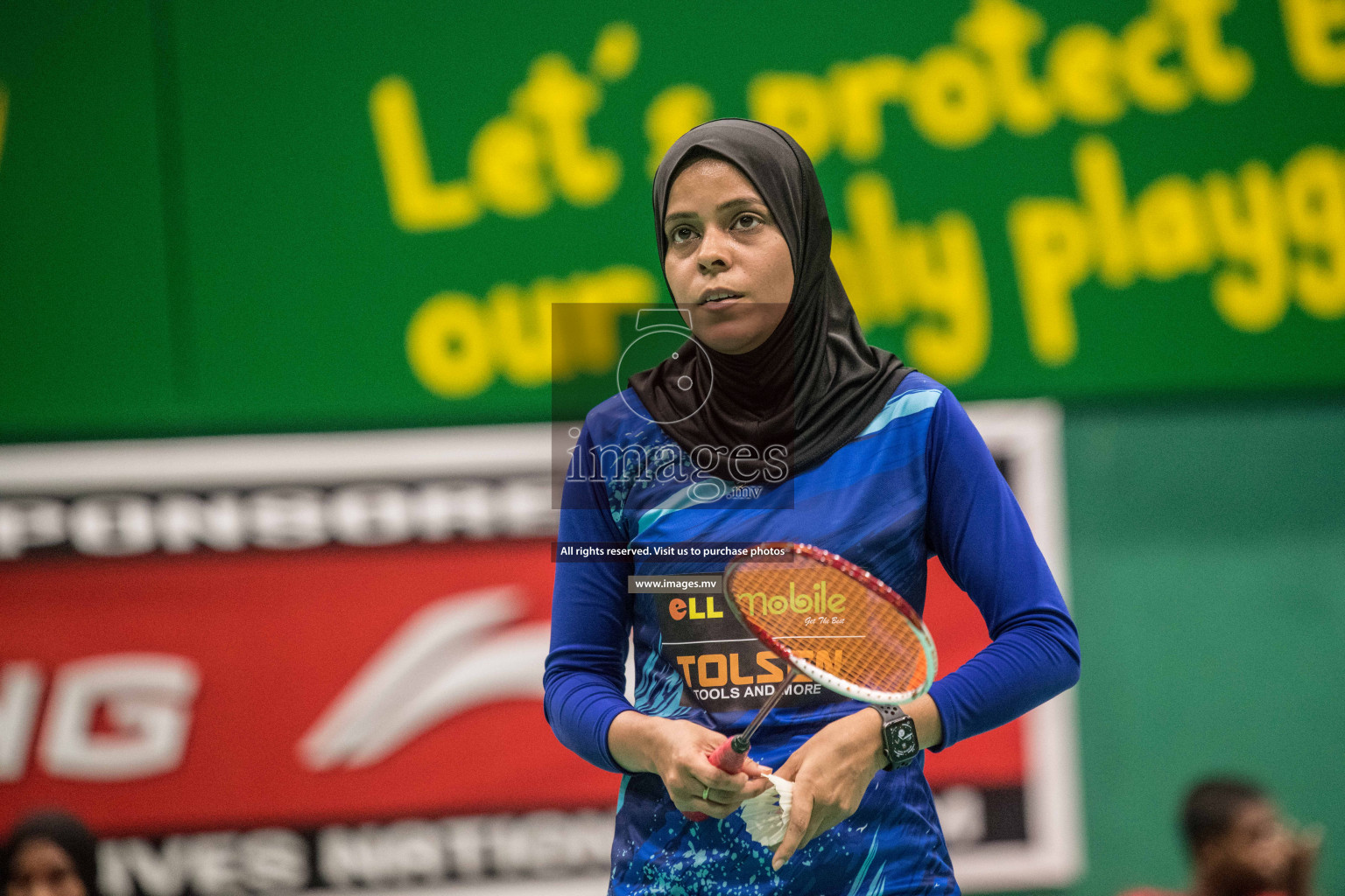 Day 2 of Badminton association mixed group championship 2021 held in Male', Maldives Photos by Nausham Waheed