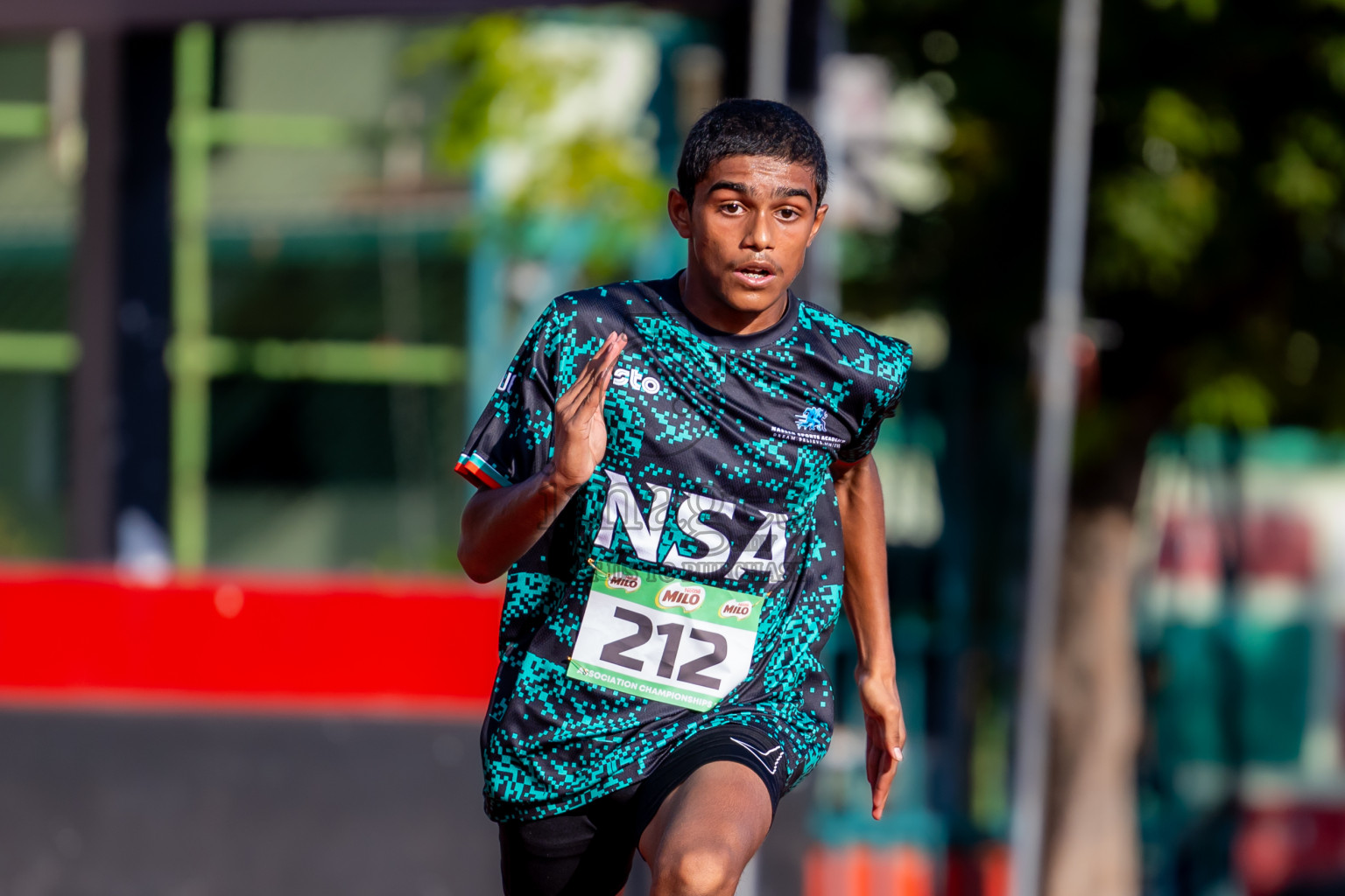 Day 1 of 12th Milo Association Championships was held in Ekuveni Track at Male', Maldives on Thursday, 24th April 2025. Photos: Nausham Waheed / images.mv