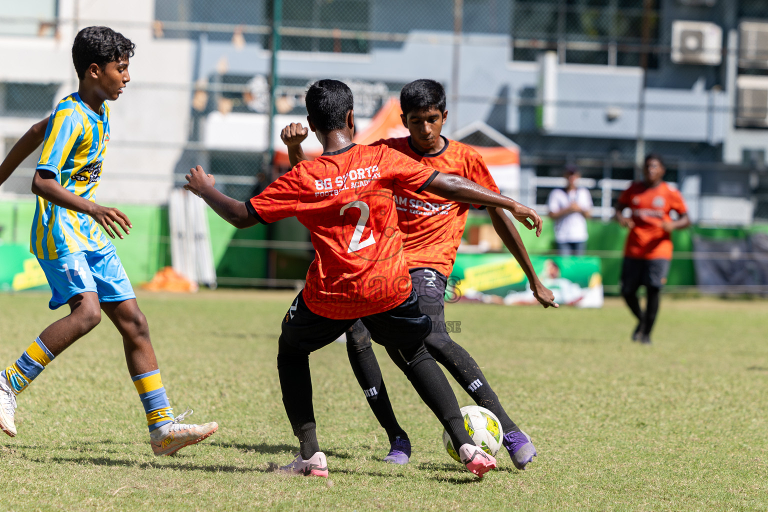 Day 3 of MILO Academy Championship 2024 (U-14) was held in Henveyru Stadium, Male', Maldives on Saturday, 2nd November 2024.
Photos: Hassan Simah / Images.mv