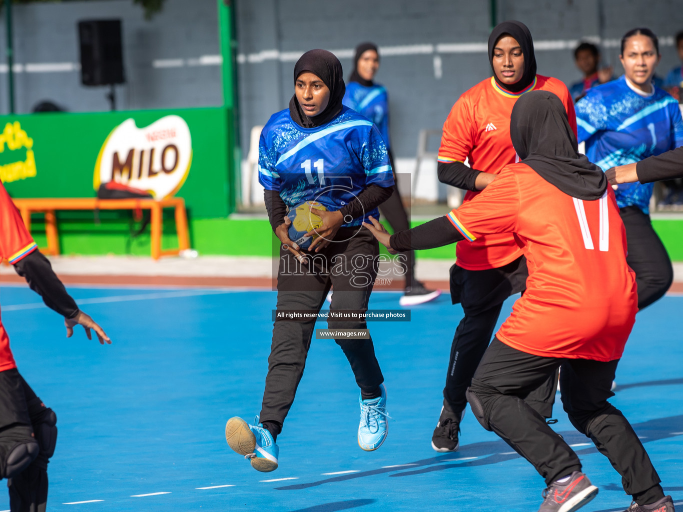 Day 7 of MILO 6th Inter Office Handball Tournament 2022 Photos by Ismail Thoriq & Shu Abdul Sattar