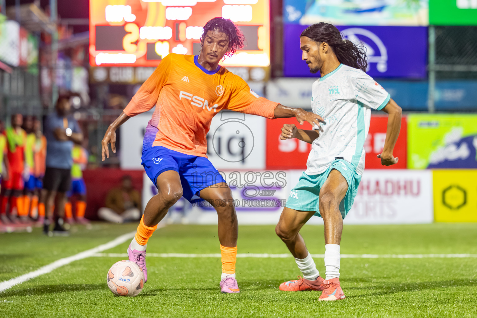 MPL vs Team FSM in Day 14 of Club Maldives Cup 2025 was held in Rehendhi Futsal Ground, Hulhumale', Maldives on Tuesday, 14th October 2025. Photos: Mohamed Mahfooz Moosa / images.mv
