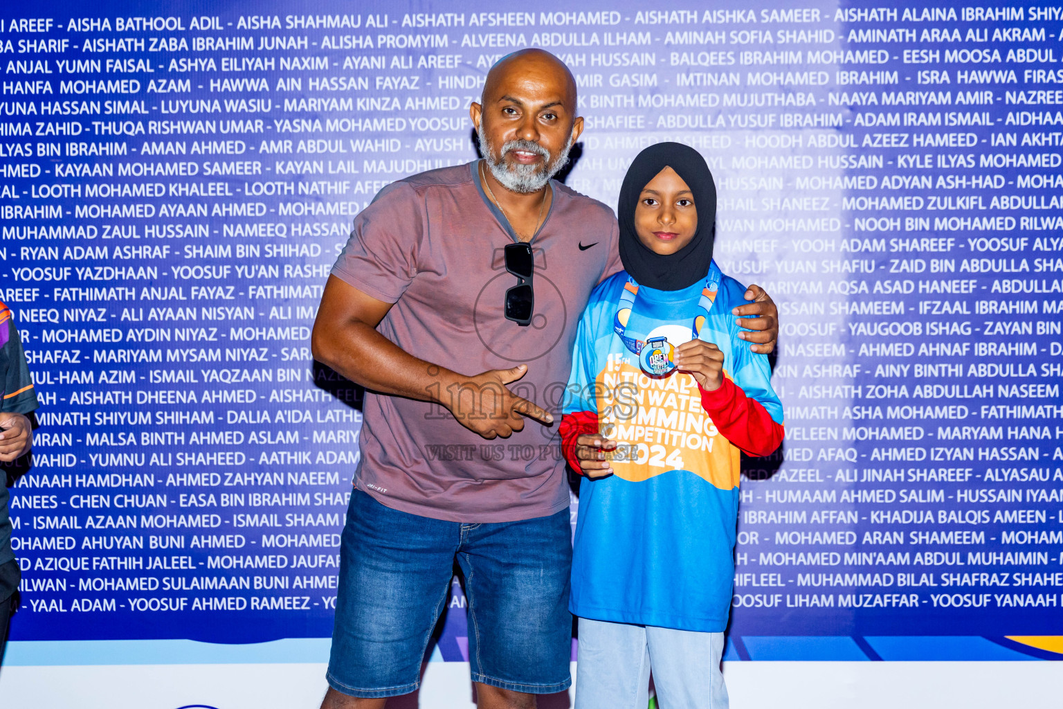 15th National Open Water Swimming Competition 2024 held in Kudagiri Picnic Island, Maldives on Saturday, 28th September 2024. Photos: Nausham Waheed / images.mv