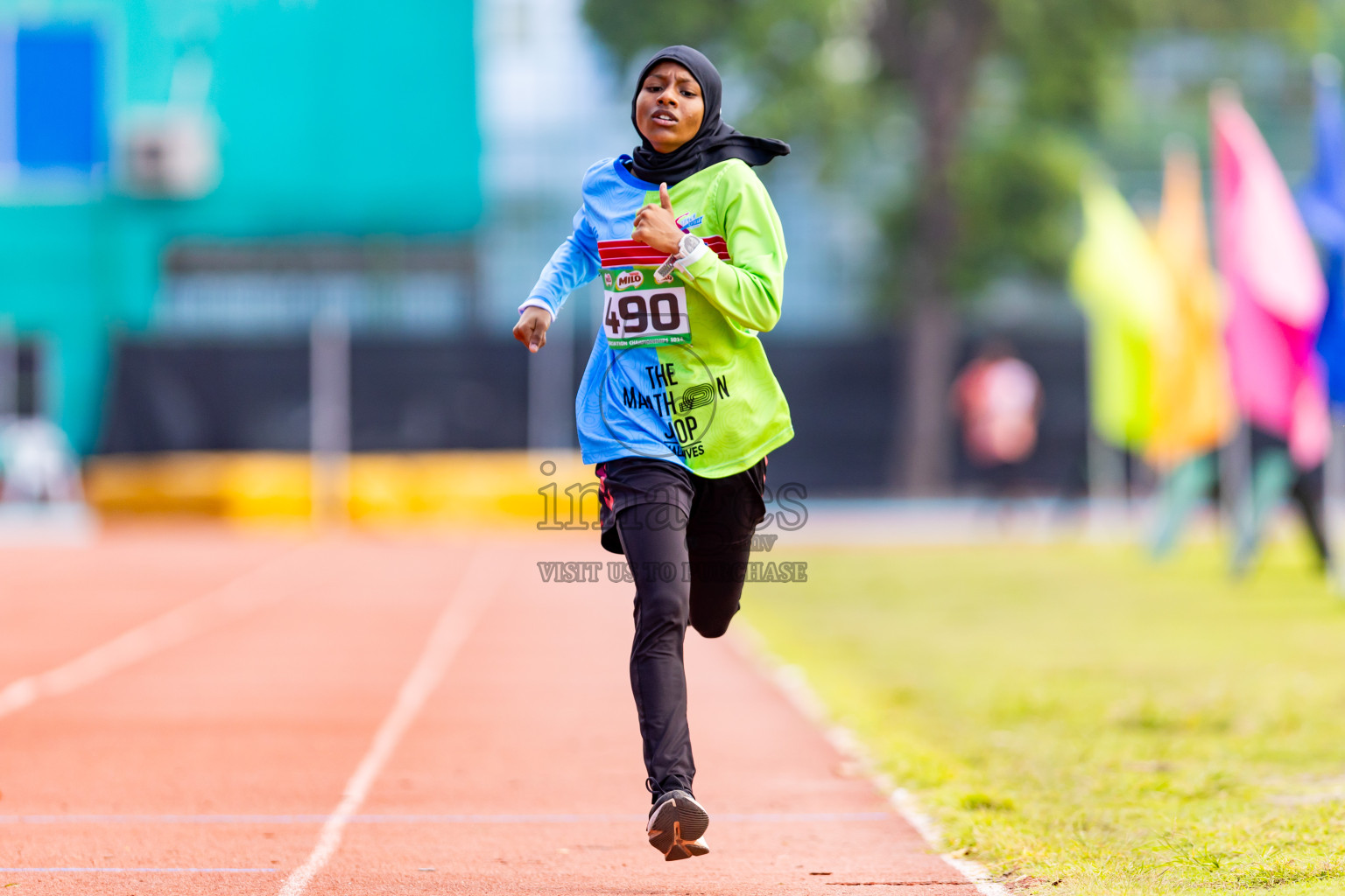 Day 2 of MILO Athletics Association Championship was held on Wednesday, 6th May 2024 in Male', Maldives. Photos: Nausham Waheed