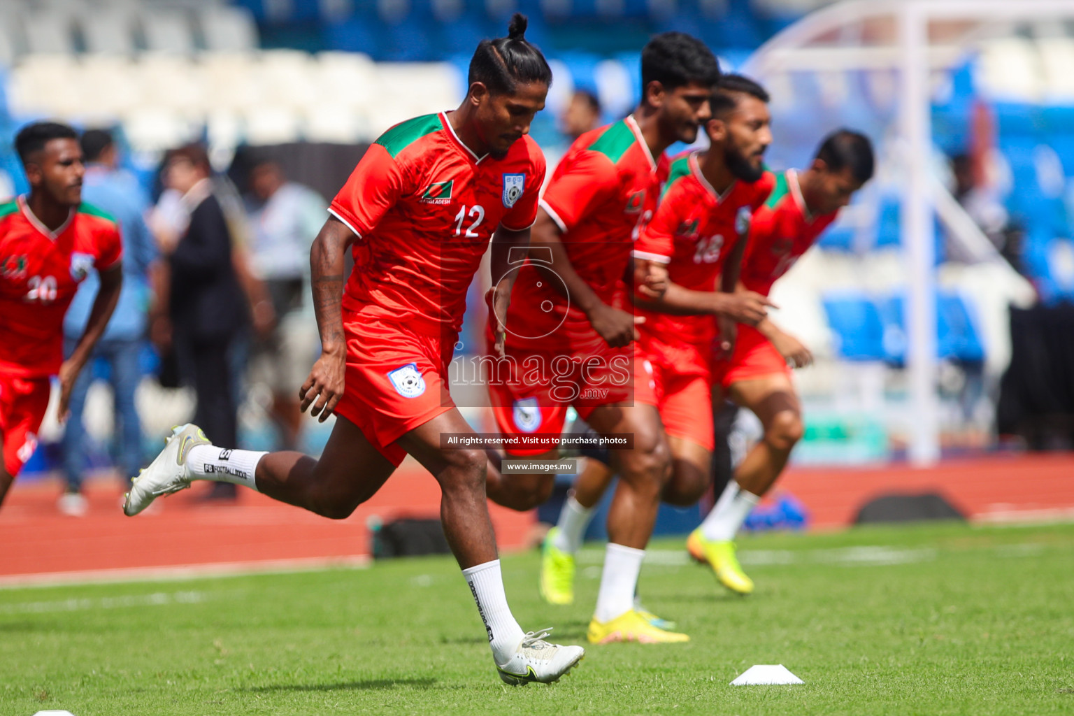 Lebanon vs Bangladesh on match day 2 of SAFF Championship 2023 held in Sree Kanteerava Stadium, Bengaluru, India, on Wednesday, 22st June 2023. Photos: Nausham Waheed / images.mv