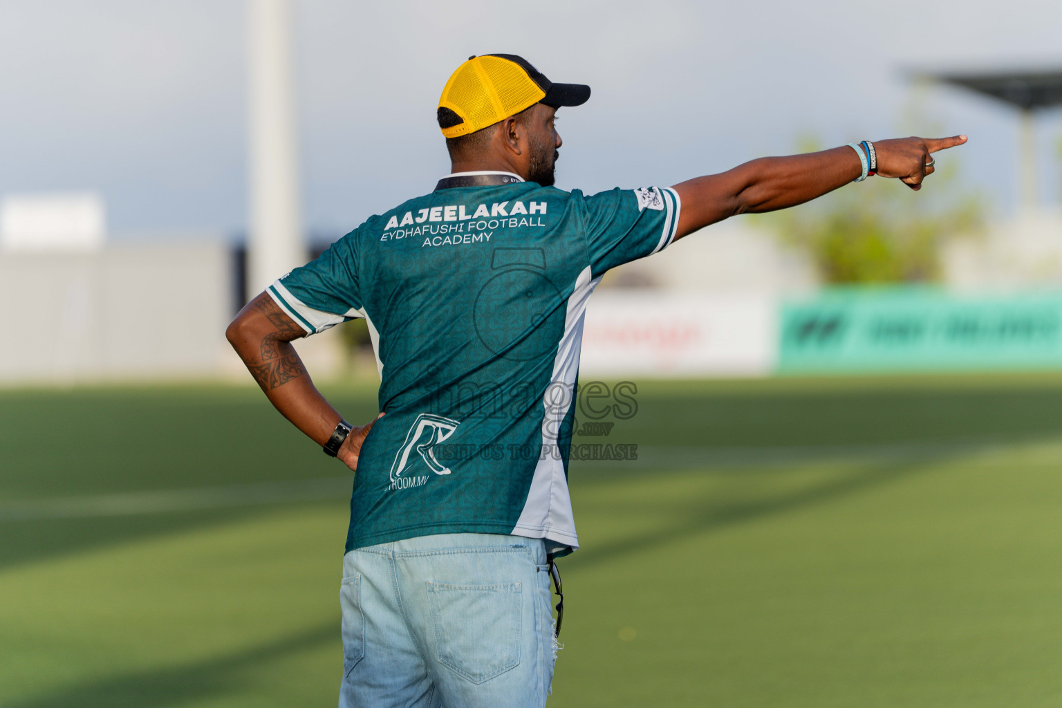 CC Sports Club VS Aajeelakah Eydhafushi FA in Day 6 of Eydhafushi Cup 2025 held in Eydhafushi Football Stadium at B. Eydhafushi, Maldives on Wednesday, 10th September 2025. Photos: Arif Rasheed / images.mv