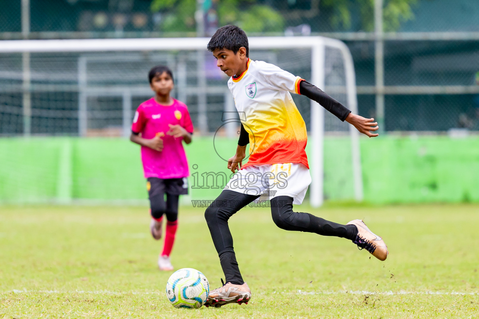 Club Eagles vs United Victory (U12) in Day 11 of Dhivehi Youth League 2024 held at Henveiru Stadium on Tuesday, 17th December 2024. Photos: Nausham Waheed / Images.mv