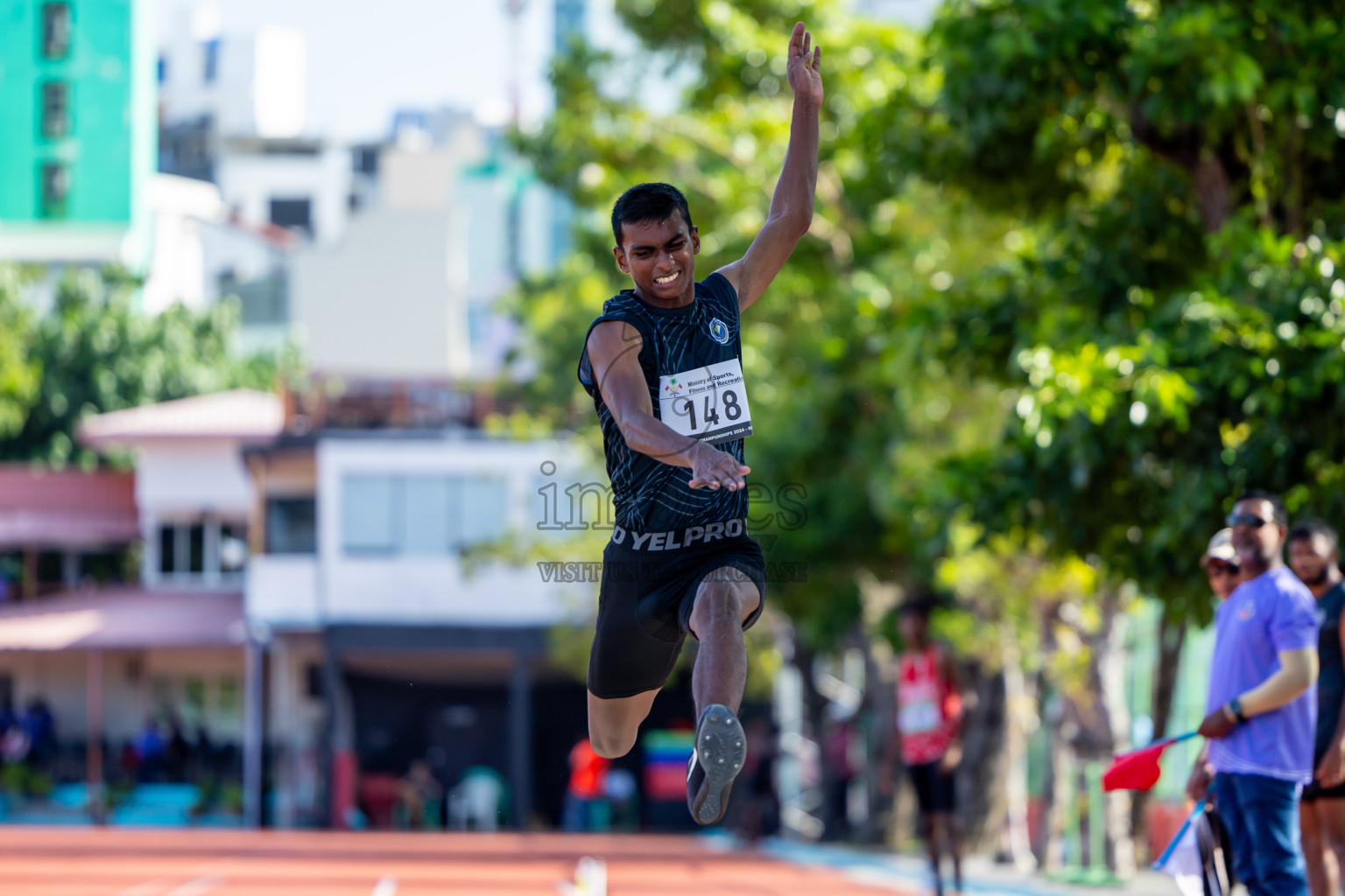 Day 1 of 33rd National Athletics Championship was held in Ekuveni Track at Male', Maldives on Thursday, 5th September 2024. Photos: Nausham Waheed / images.mv