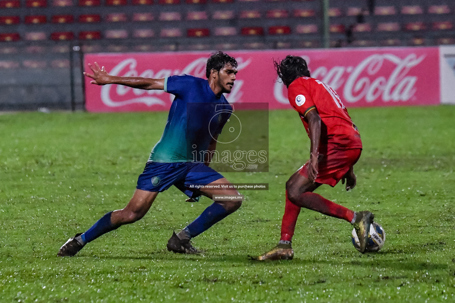 Super United Sports vs Da Grande in Dhivehi Premier League Qualification 22 on 30th Aug 2022, held in National Football Stadium, Male', Maldives Photos: Nausham Waheed / Images.mv