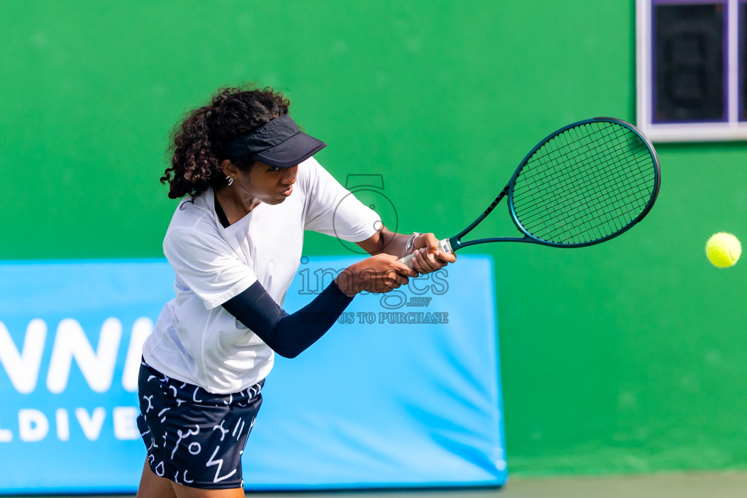 Day 4 of ATF Maldives Junior Open Tennis was held in Male' Tennis Court, Male', Maldives on Thursday, 12th December 2024. Photos: Nausham Waheed/ images.mv