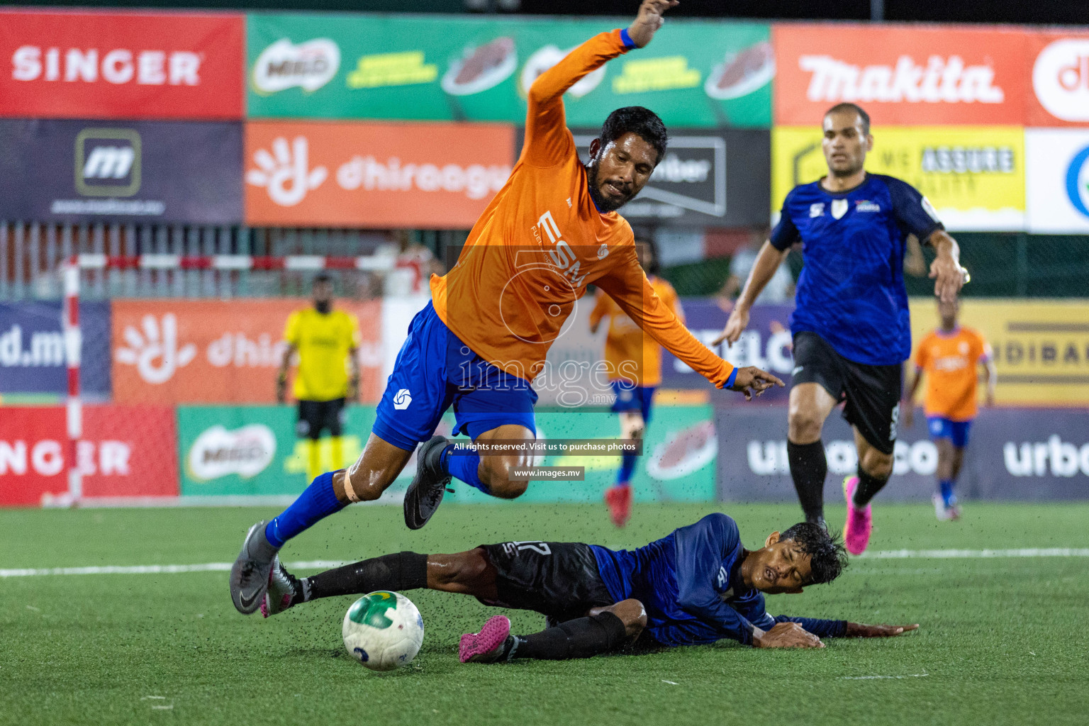 Team Fenaka vs Team FSM in Quarter Final of Club Maldives Cup 2023 held in Hulhumale, Maldives, on Sunday, 13th August 2023 Photos: Nausham Waheed, Ismail Thoriq / images.mv