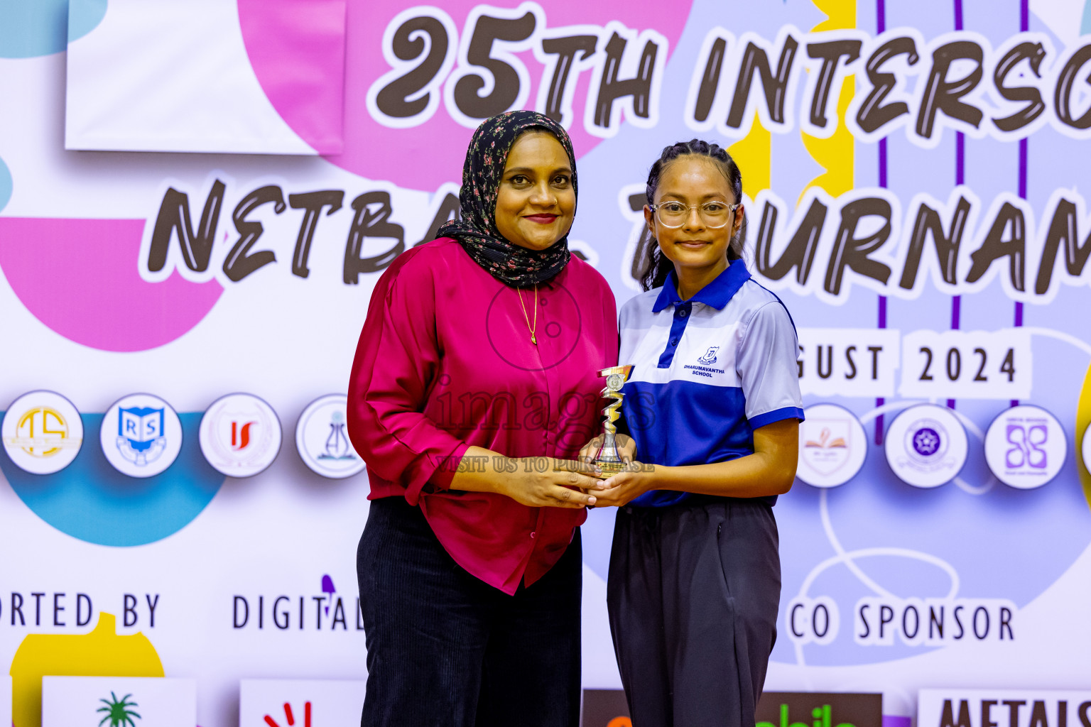 Day 6 of 25th Inter-School Netball Tournament was held in Social Center at Male', Maldives on Thursday, 15th August 2024. Photos: Nausham Waheed / images.mv