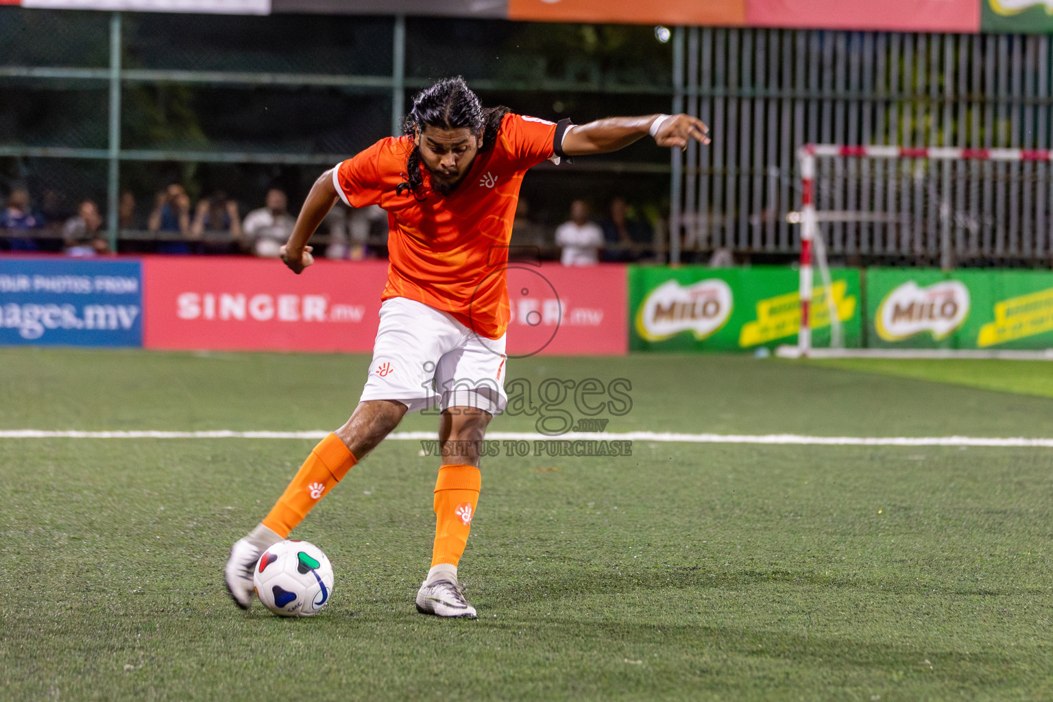 Club Immigration vs Dhiraagu
 in Club Maldives Cup 2024 held in Rehendi Futsal Ground, Hulhumale', Maldives on Tuesday, 24th September 2024. 
Photos: Hassan Simah / images.mv