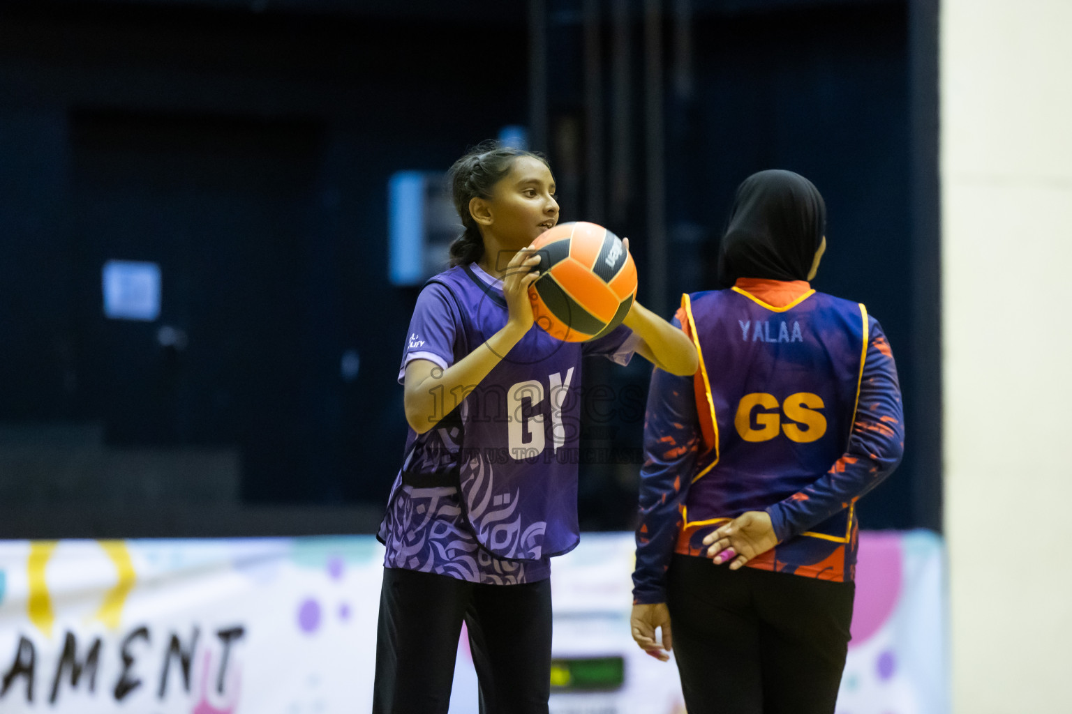 Day 11 of 25th Inter-School Netball Tournament was held in Social Center at Male', Maldives on Wednesday, 21st August 2024.