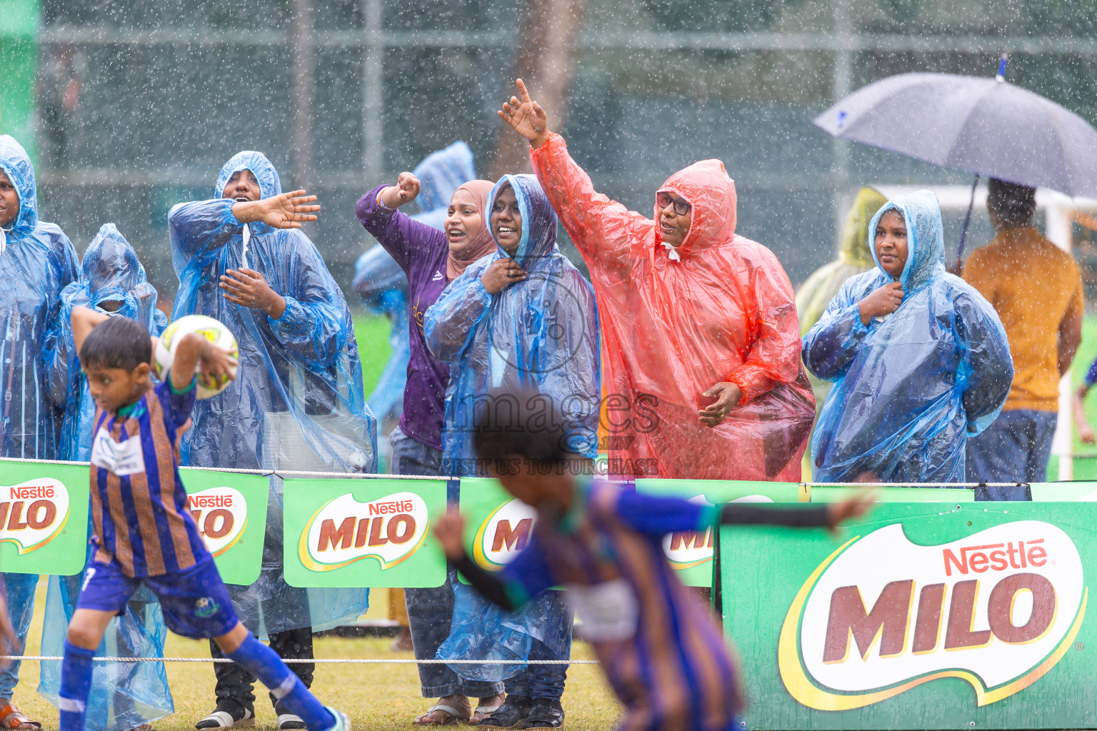 Day 3 of MILO SVAM Juniors 2025 (U-8) was held at Henveiru Stadium in Male', Maldives on Saturday, 28th June 2025. Photos: Ismail Thoriq / images.mv