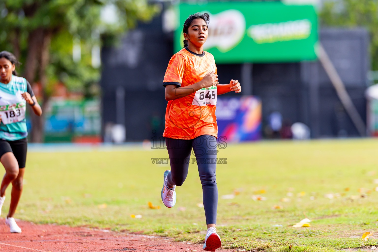 Day 5 of Inter-school Athletics Championship 2025 held in Ekuveni Synthetic Track, Male', Maldives on Saturday, 11th October 2025. Photos by: Nausham Waheed / Images.mv