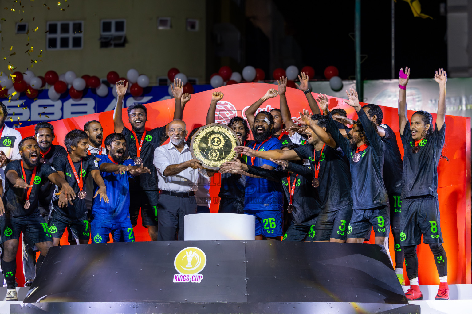 Road Recreation Club vs Club Combination SC Eydhafushi in Kings Cup Final of Club Maldives 2025 was held in Rehendhi Futsal Ground, Hulhumale', Maldives on Tuesday, 9th September 2025. Photos: Ismail Thoriq / images.mv
