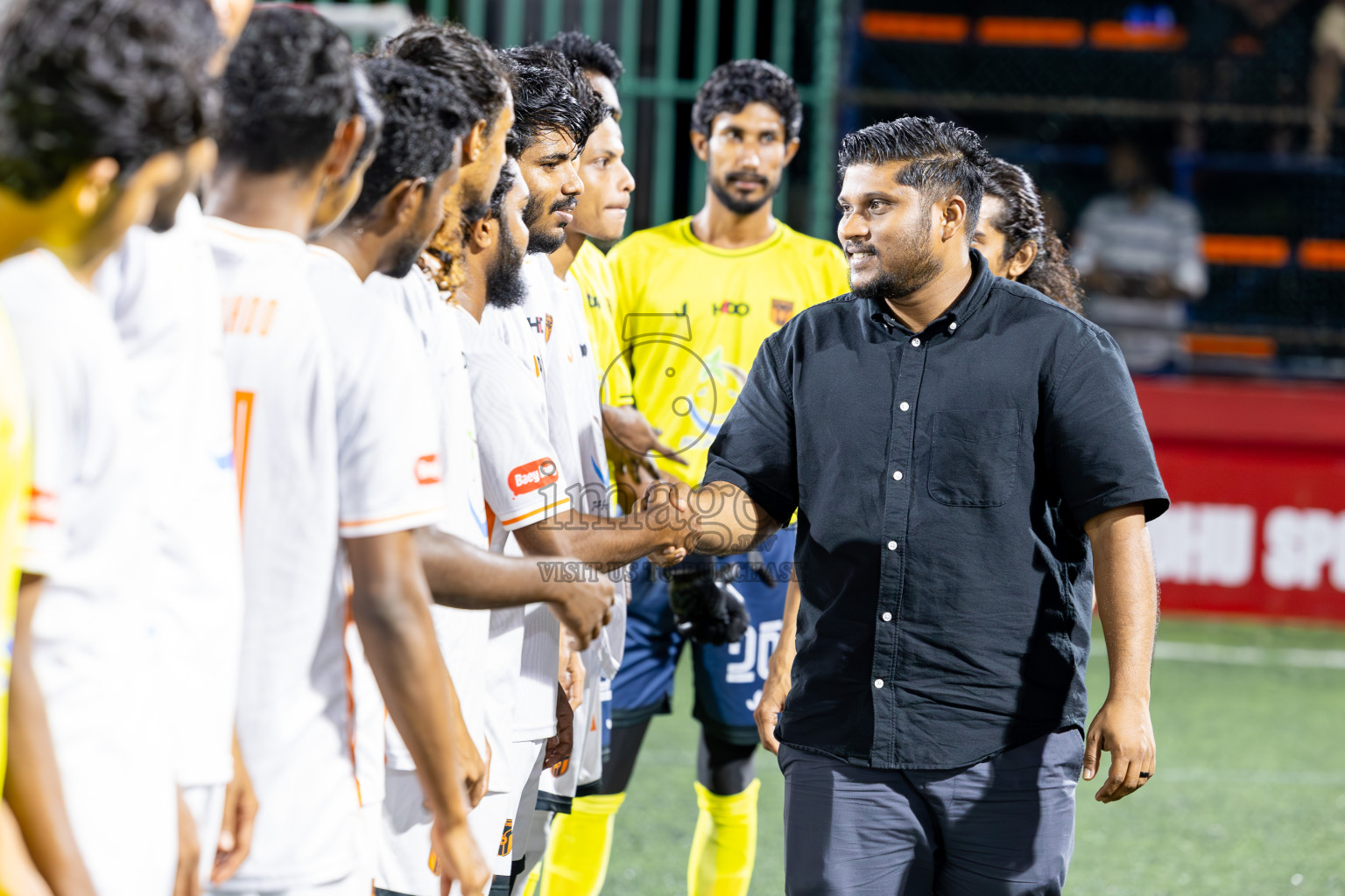 Th Hirilandhoo vs Th Buruni in Day 10 of Golden Futsal Challenge 2025 was held on Tuesday, 14th January 2025, in Hulhumale', Maldives Photos: Ismail Thoriq / images.mv