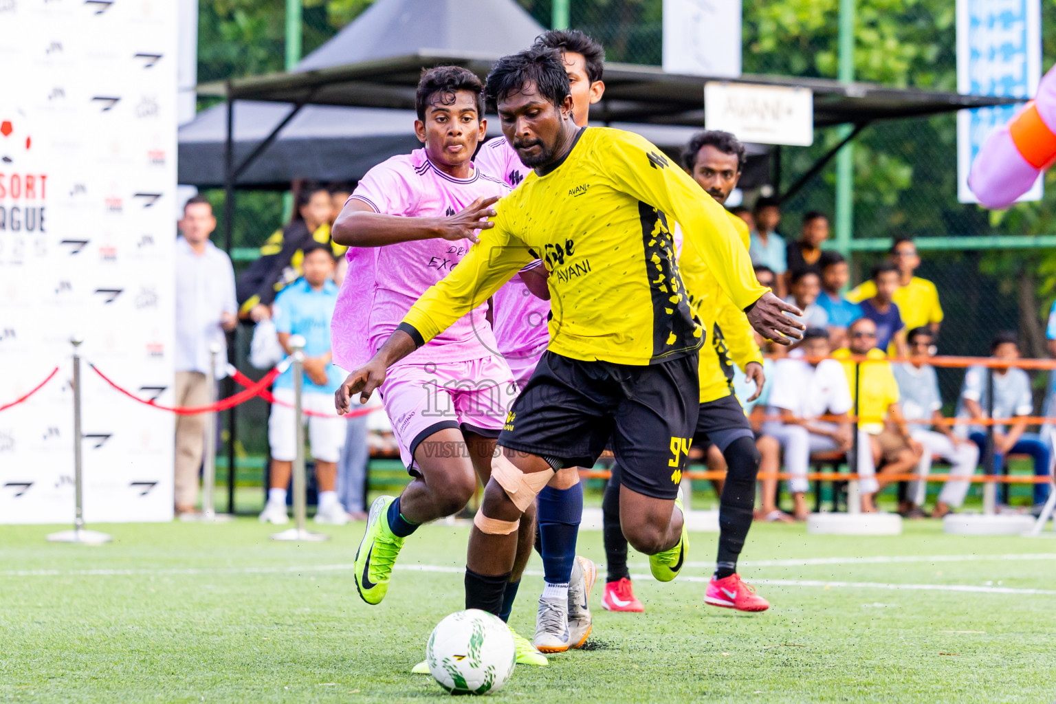 Avani vs Milaidhoo in Day 1 of Resort League 2025 (Baa Zone) was held on Wednesday, 9th July 2025 in Avani+ Fares Maldives Resort, Baa Atoll, Maldives. Photos: Nausham Waheed / images.mv