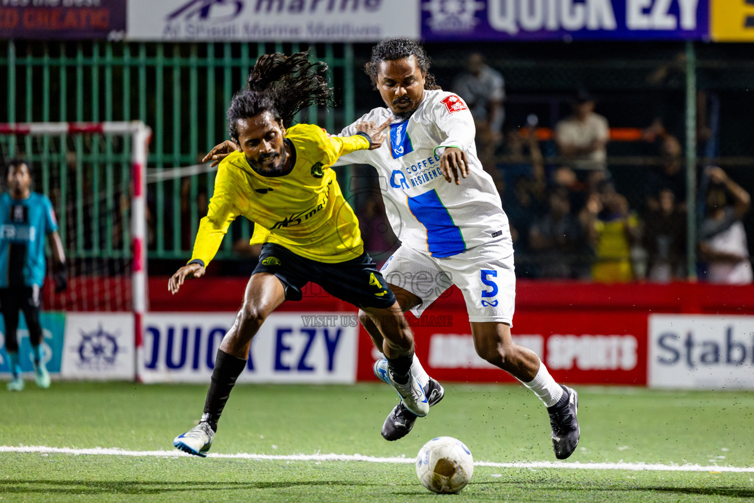 Gdh Gadhdhoo vs S Hithadhoo in zone round Day 30 of Golden Futsal Challenge 2025 was held on Monday , 3rd February 2025, in Hulhumale', Maldives. Photos: Nausham Waheed / images.mv