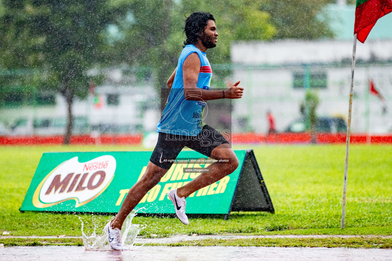 Day 2 of National Athletics Championship 2023 was held in Ekuveni Track at Male', Maldives on Friday, 24th November 2023. Photos: Hassan Simah / images.mv